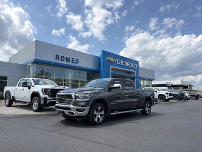2019 RAM 1500 Laramie Crew Cab 4x4 6'4" Box