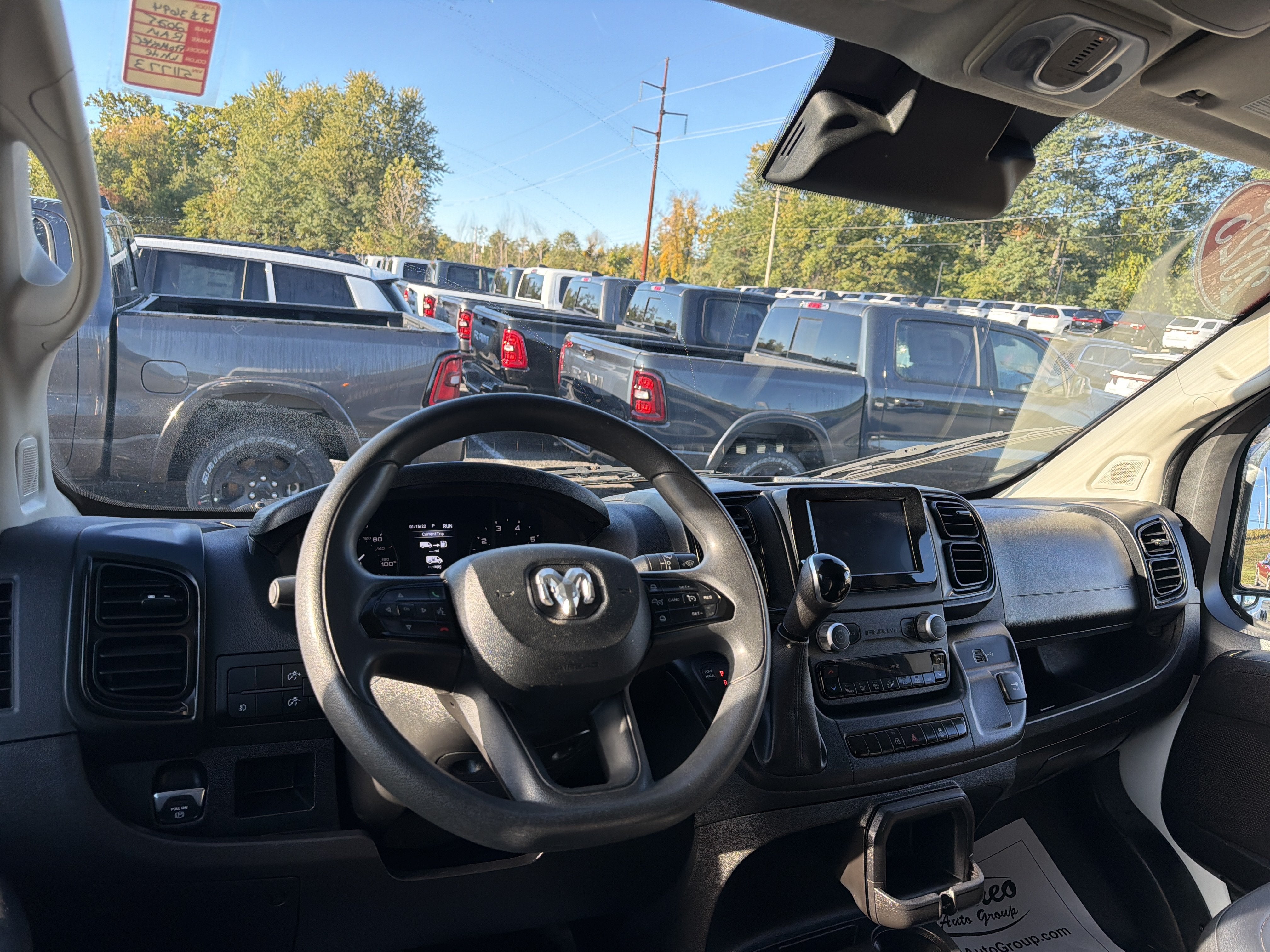 2025 RAM ProMaster Cargo Van Tradesman