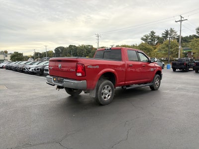 2018 RAM 2500 Big Horn Crew Cab 4x4 6'4" Box