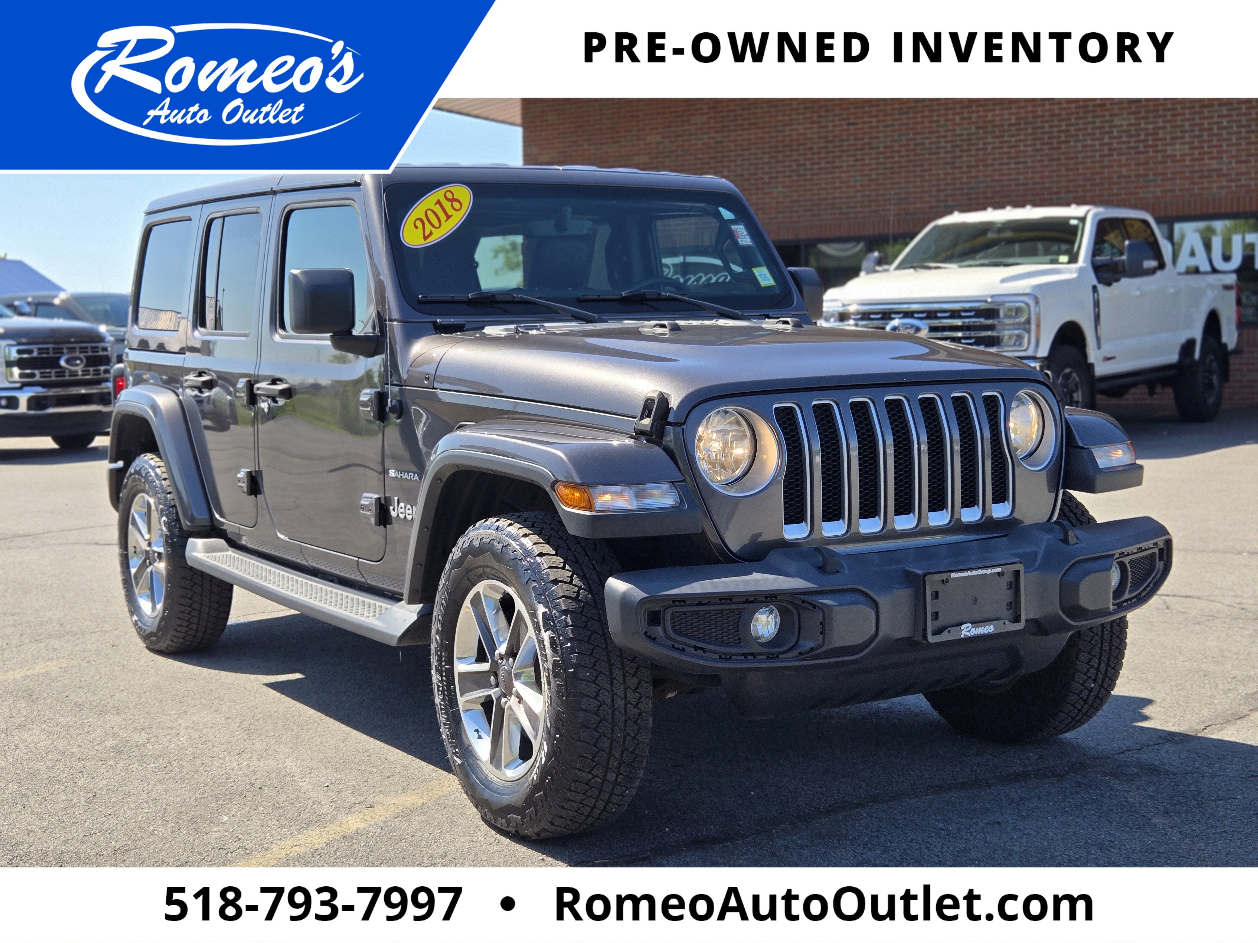 2018 Jeep Wrangler Unlimited Sahara