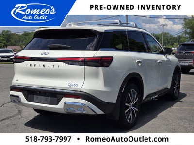 2022 INFINITI QX60 Sensory