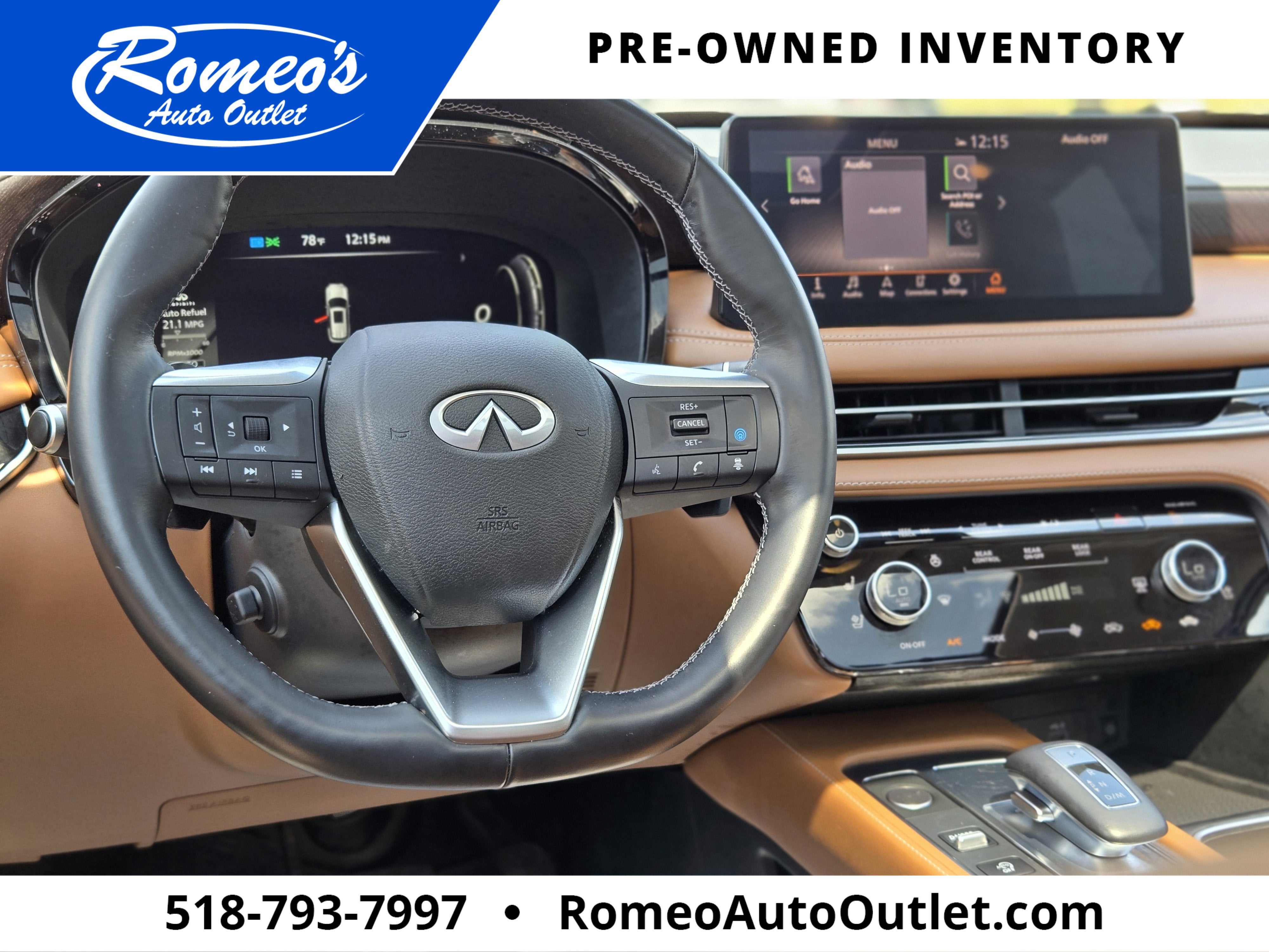2022 INFINITI QX60 Sensory