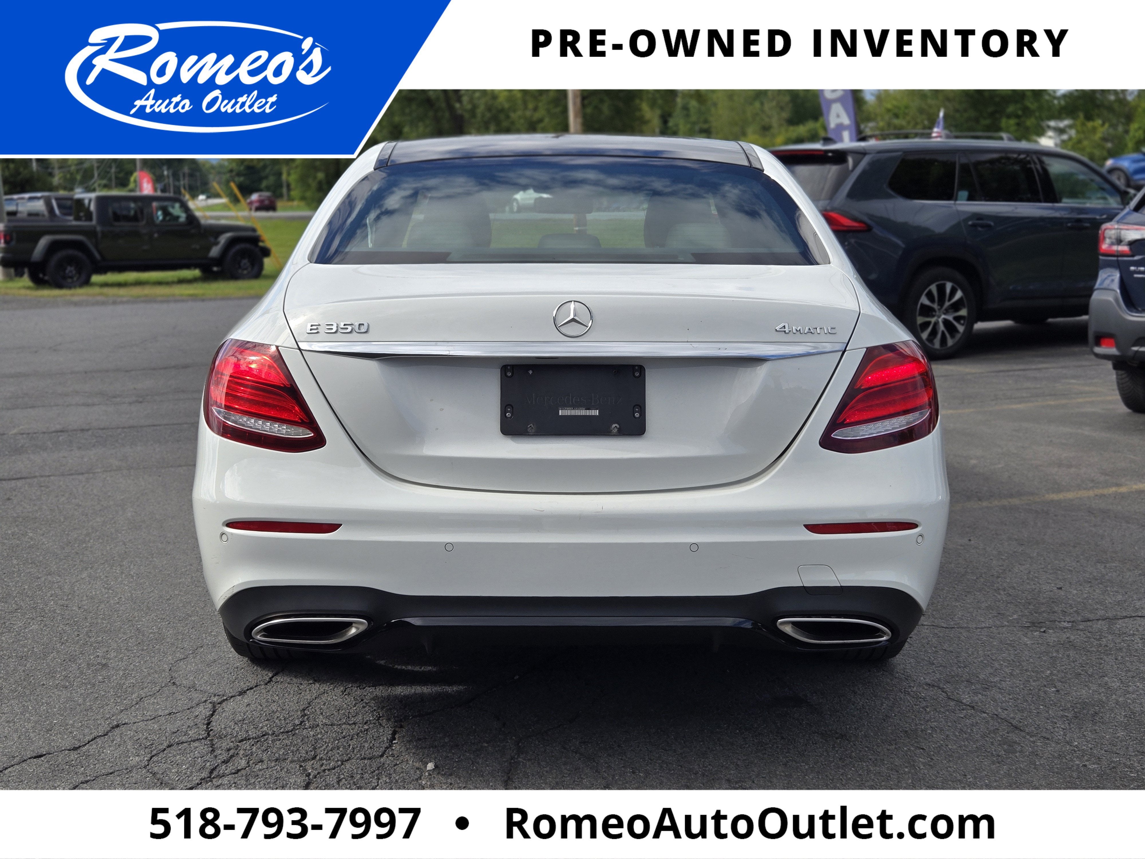 2020 Mercedes-Benz E-Class E 350 4MATIC®