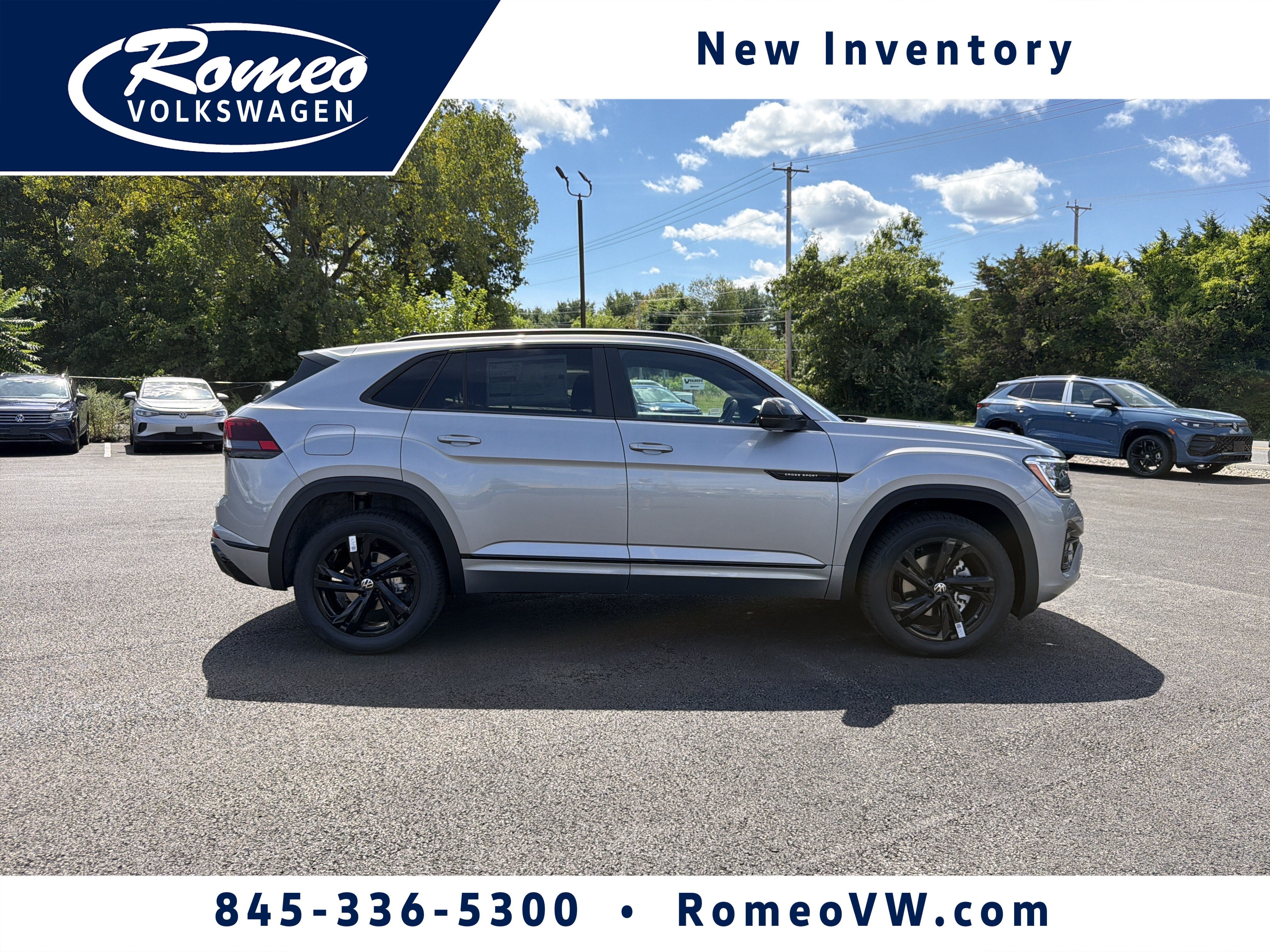 2026 Volkswagen Atlas Cross Sport 2.0T SEL R-Line Black