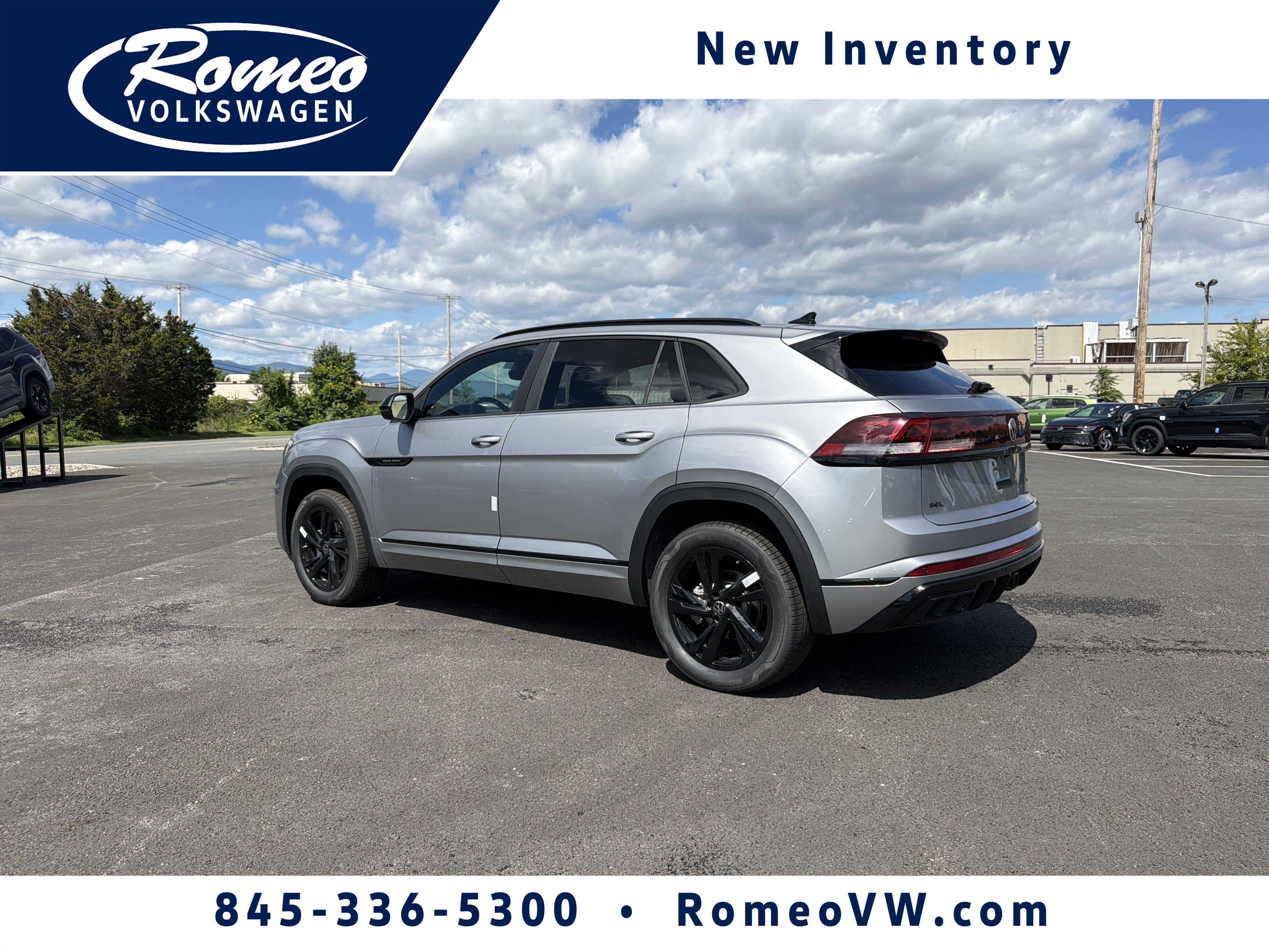 2026 Volkswagen Atlas Cross Sport 2.0T SEL R-Line Black