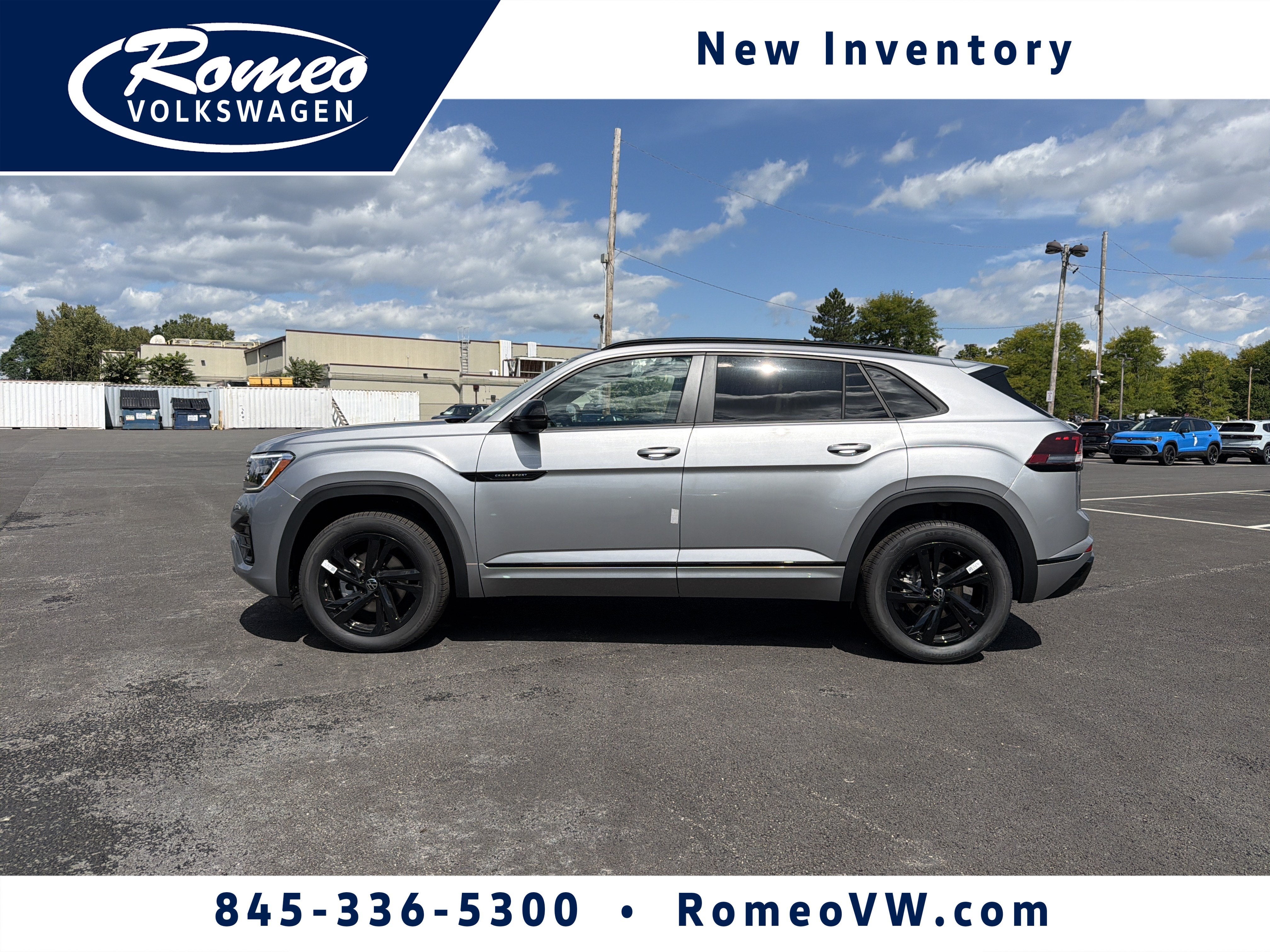2026 Volkswagen Atlas Cross Sport 2.0T SEL R-Line Black
