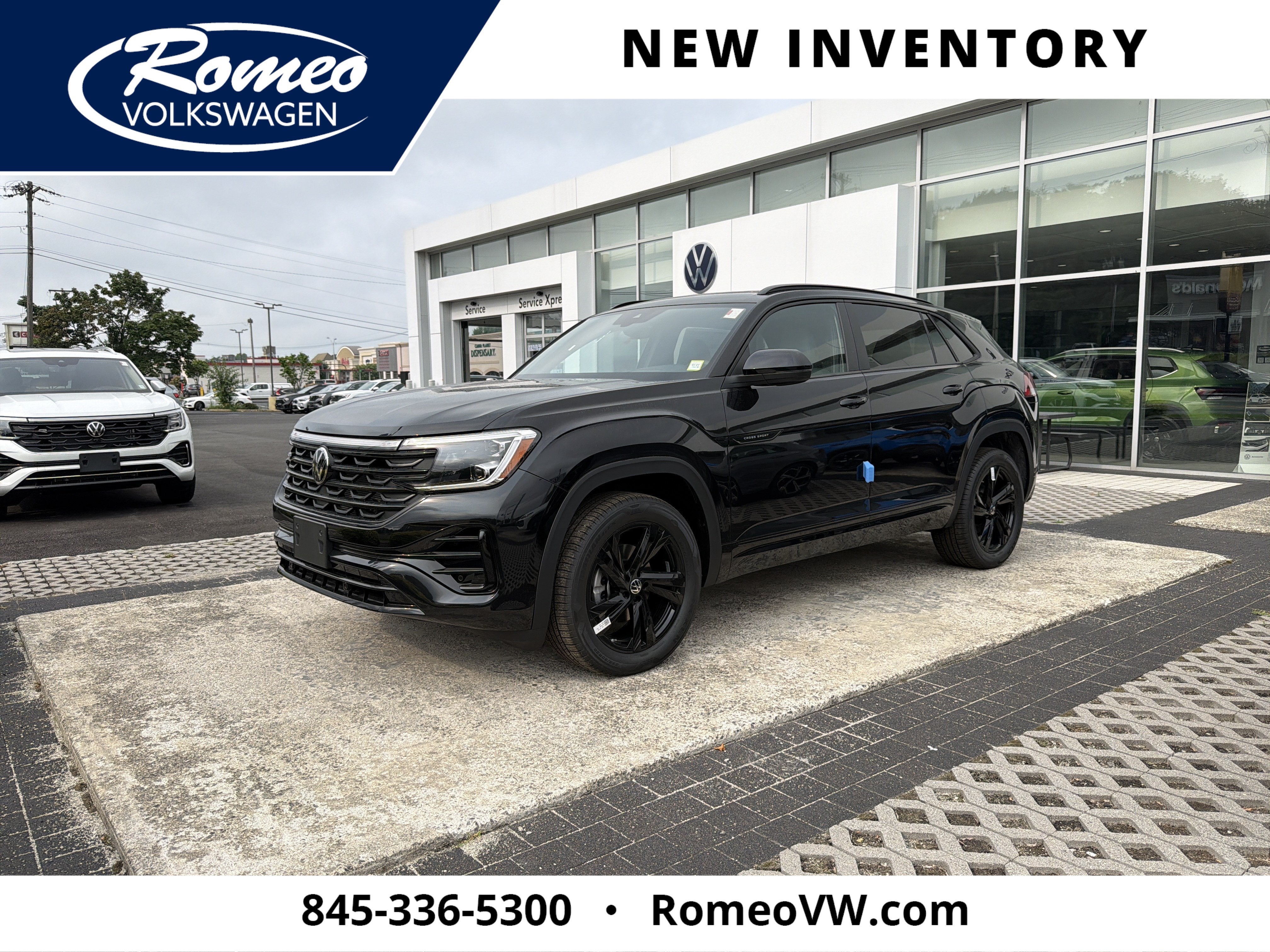 2026 Volkswagen Atlas Cross Sport 2.0T SEL R-Line Black