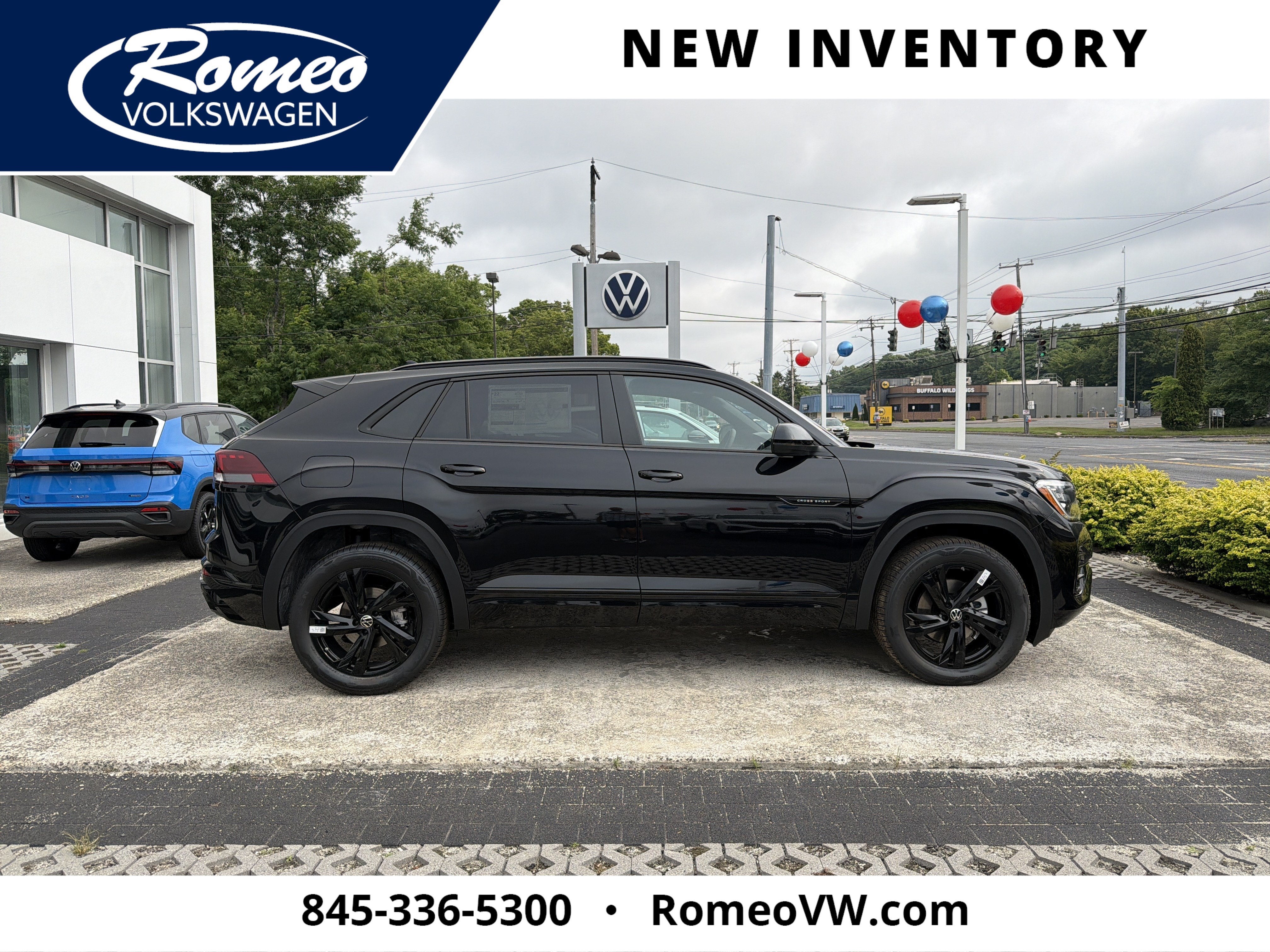 2026 Volkswagen Atlas Cross Sport 2.0T SEL R-Line Black
