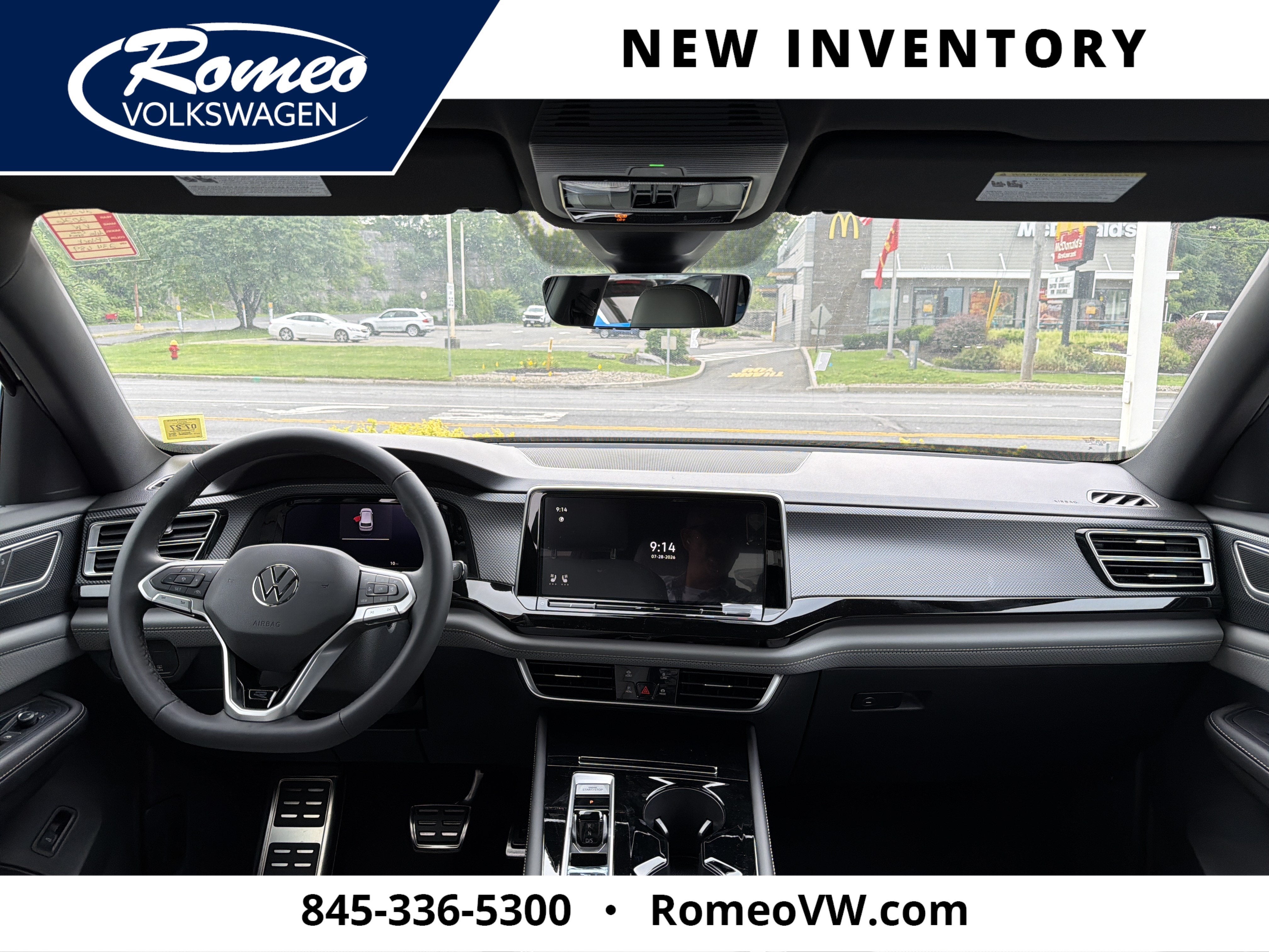 2026 Volkswagen Atlas Cross Sport 2.0T SEL R-Line Black