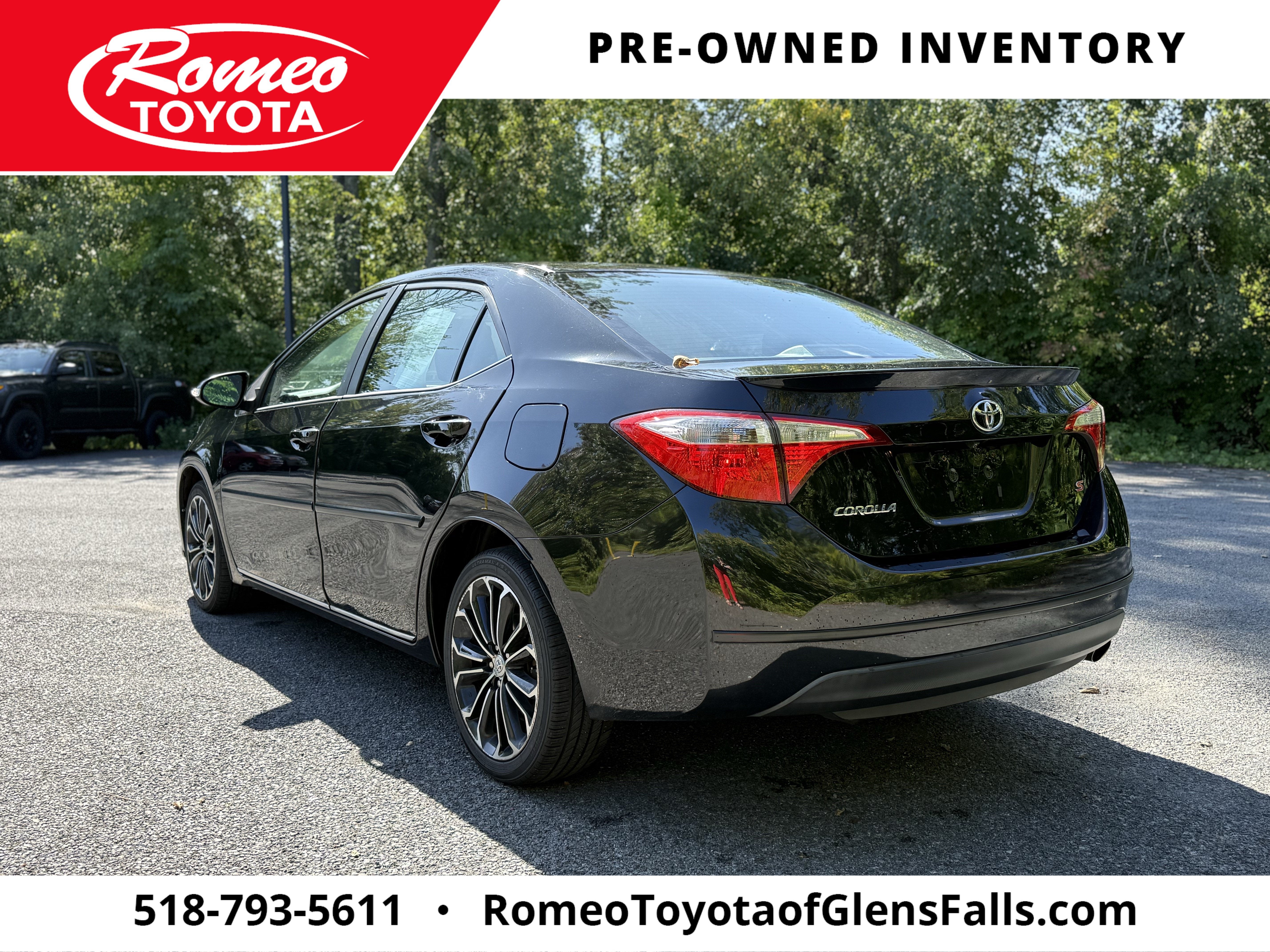 2016 Toyota Corolla S Plus