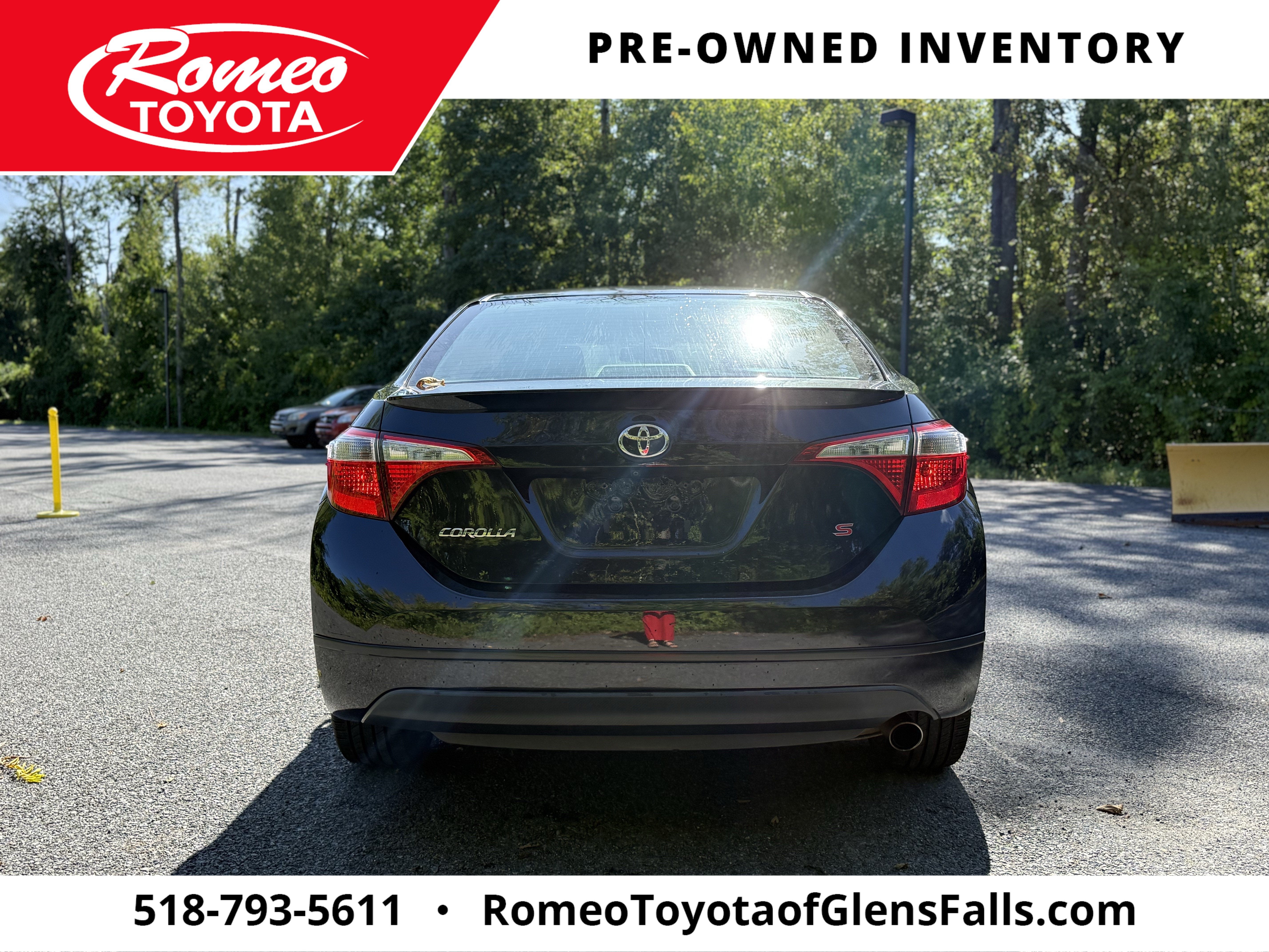 2016 Toyota Corolla S Plus