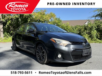 2016 Toyota Corolla S Plus
