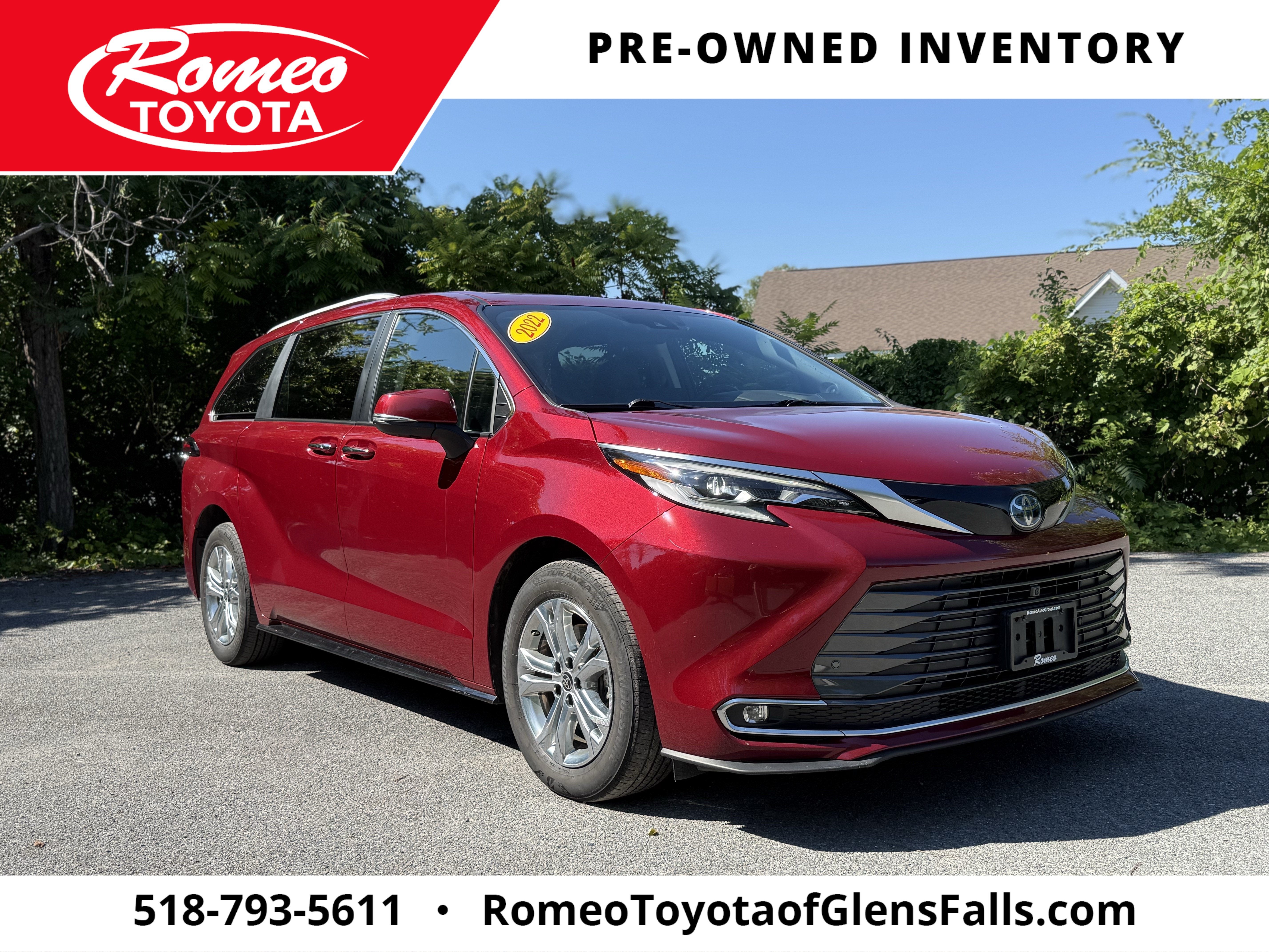 2022 Toyota Sienna Platinum 7 Passenger