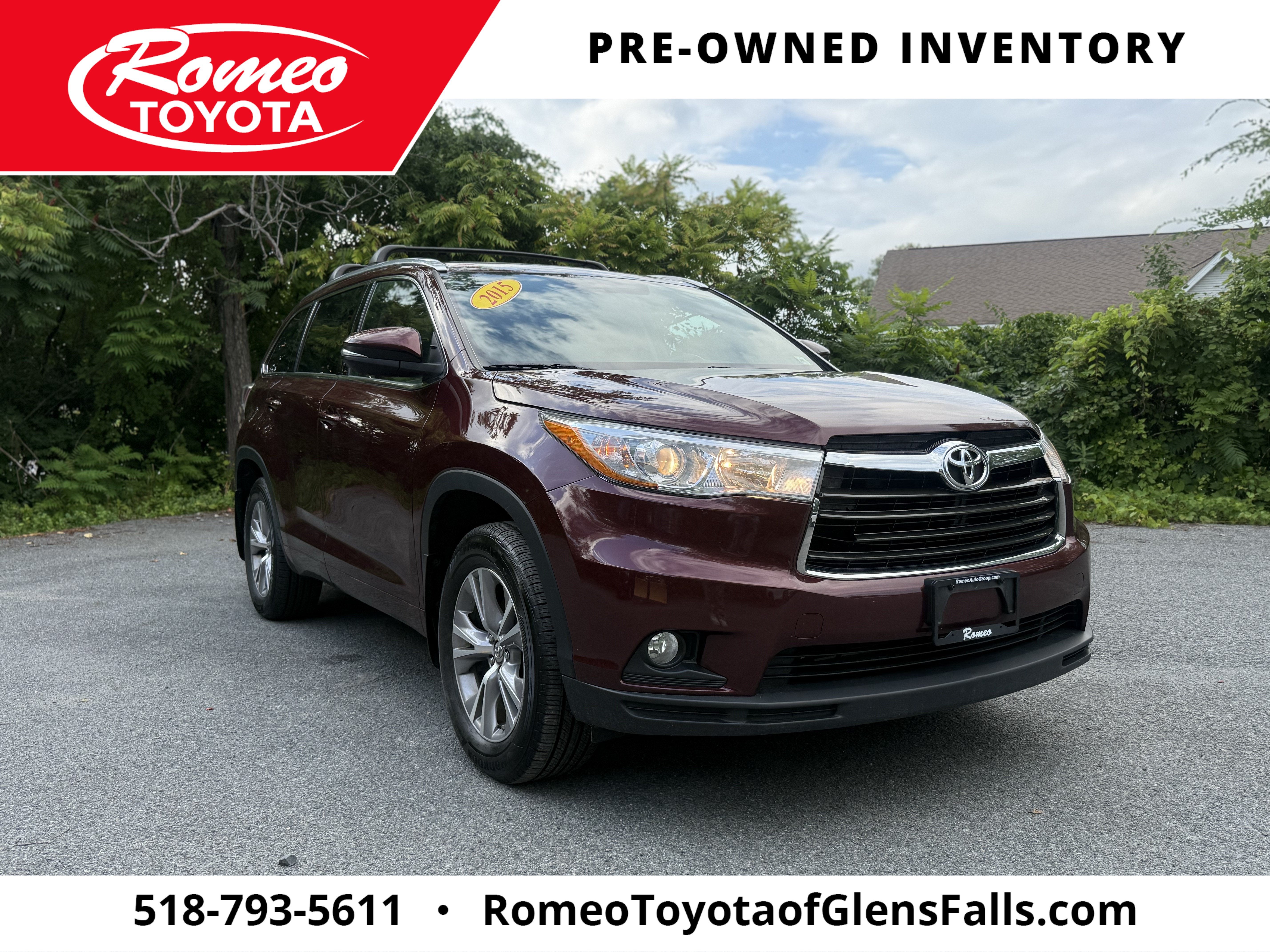 2015 Toyota Highlander XLE V6