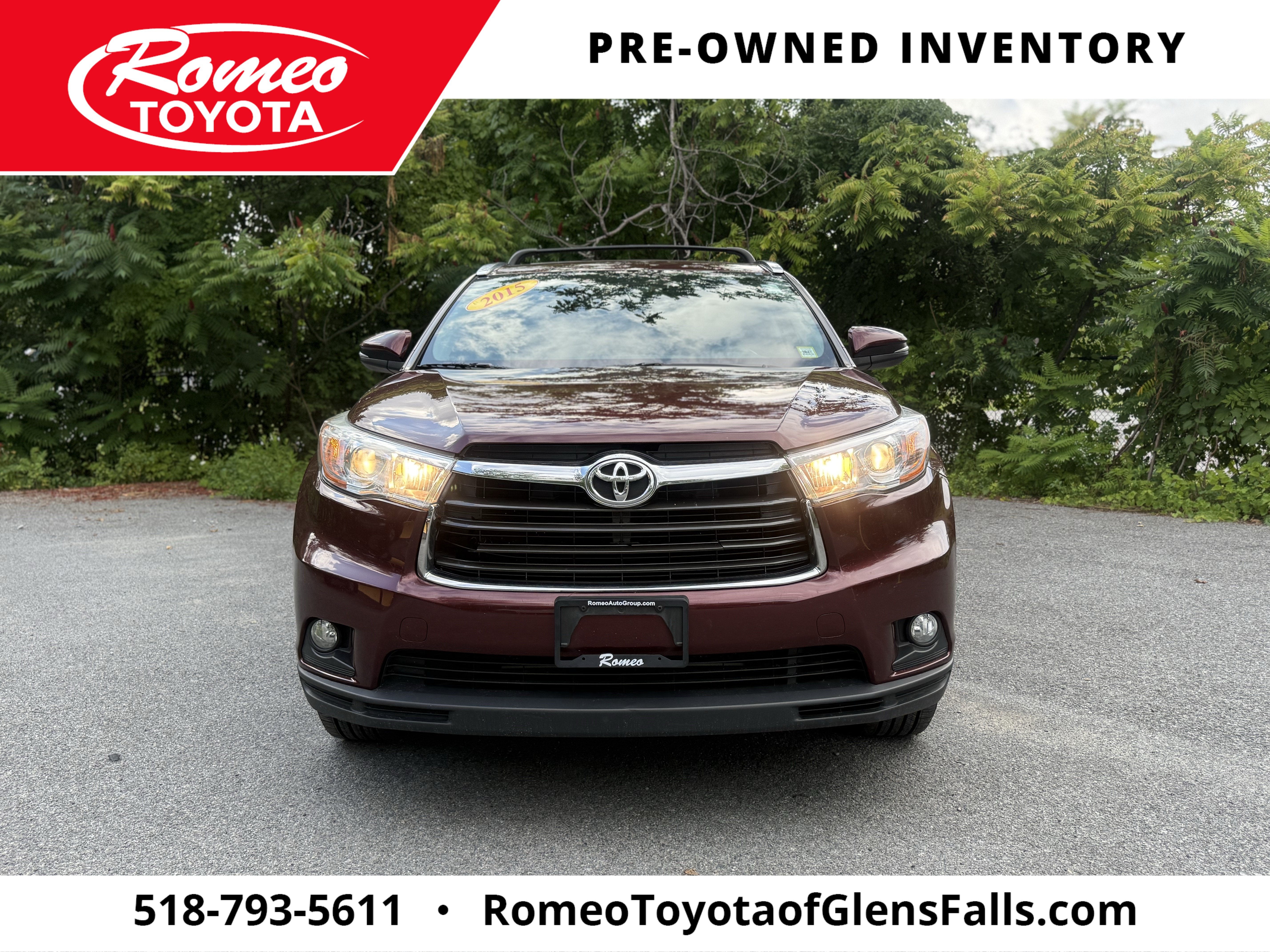 2015 Toyota Highlander XLE V6