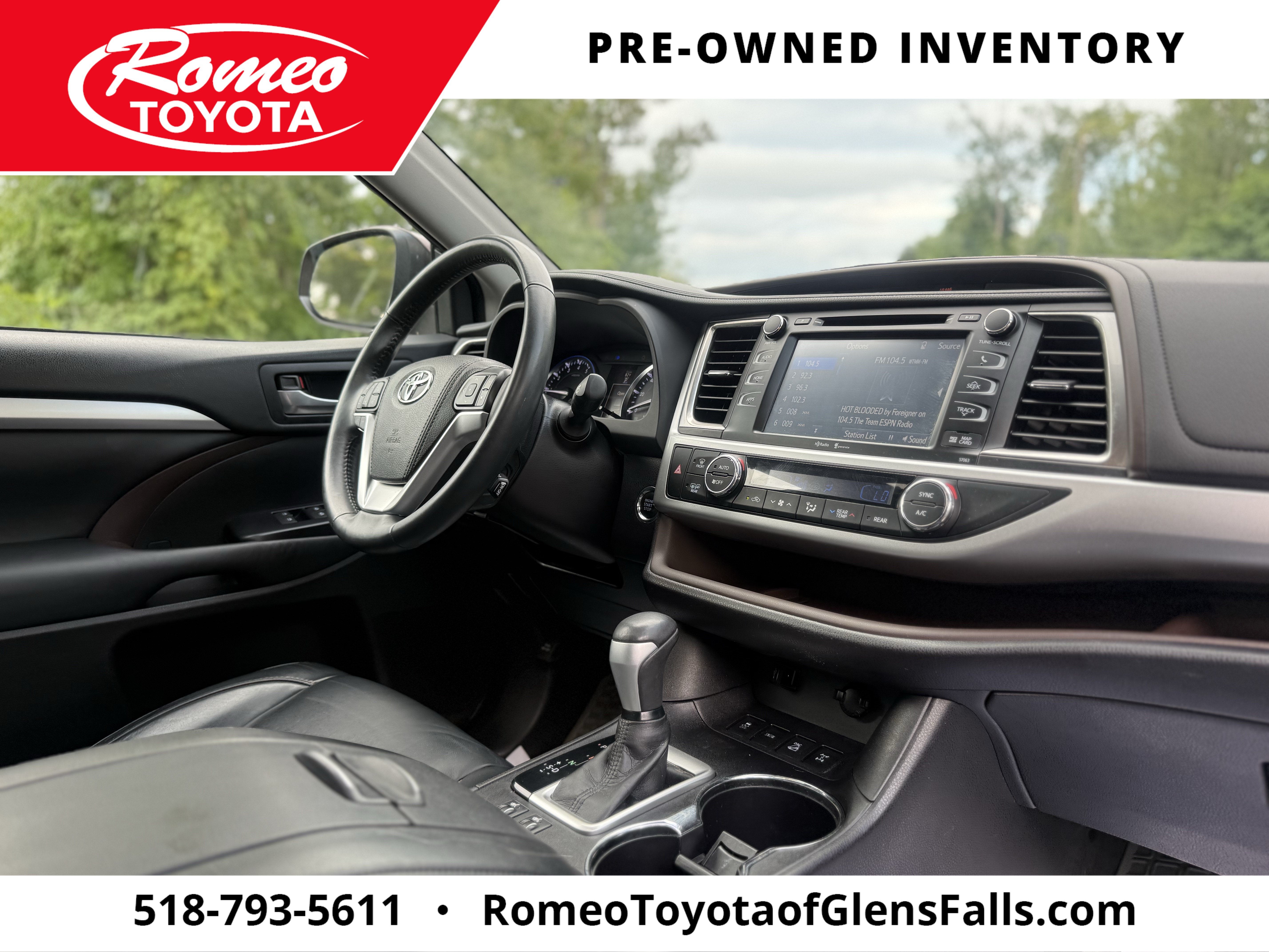 2015 Toyota Highlander XLE V6