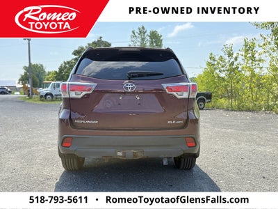 2015 Toyota Highlander XLE V6