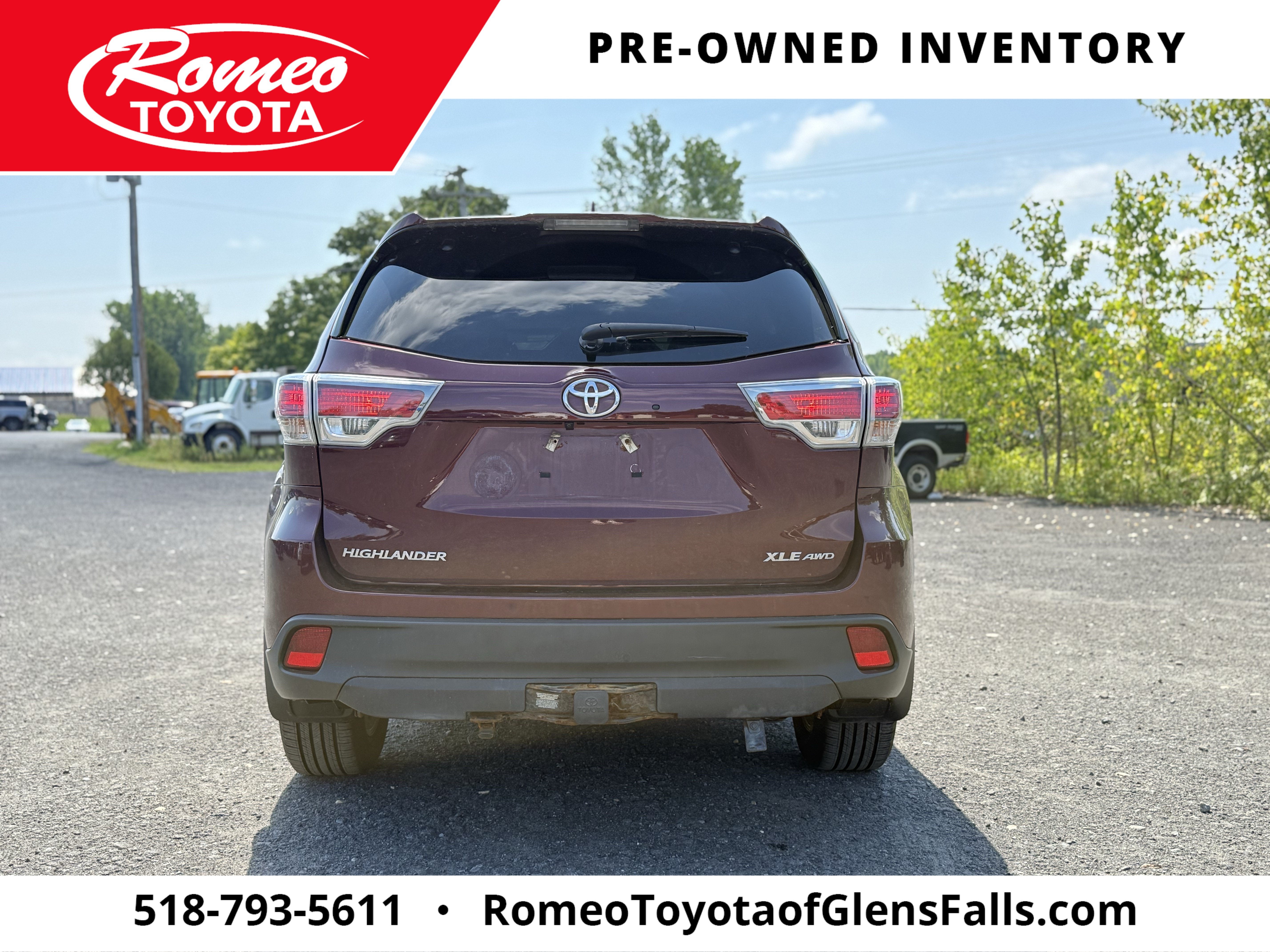 2015 Toyota Highlander XLE V6