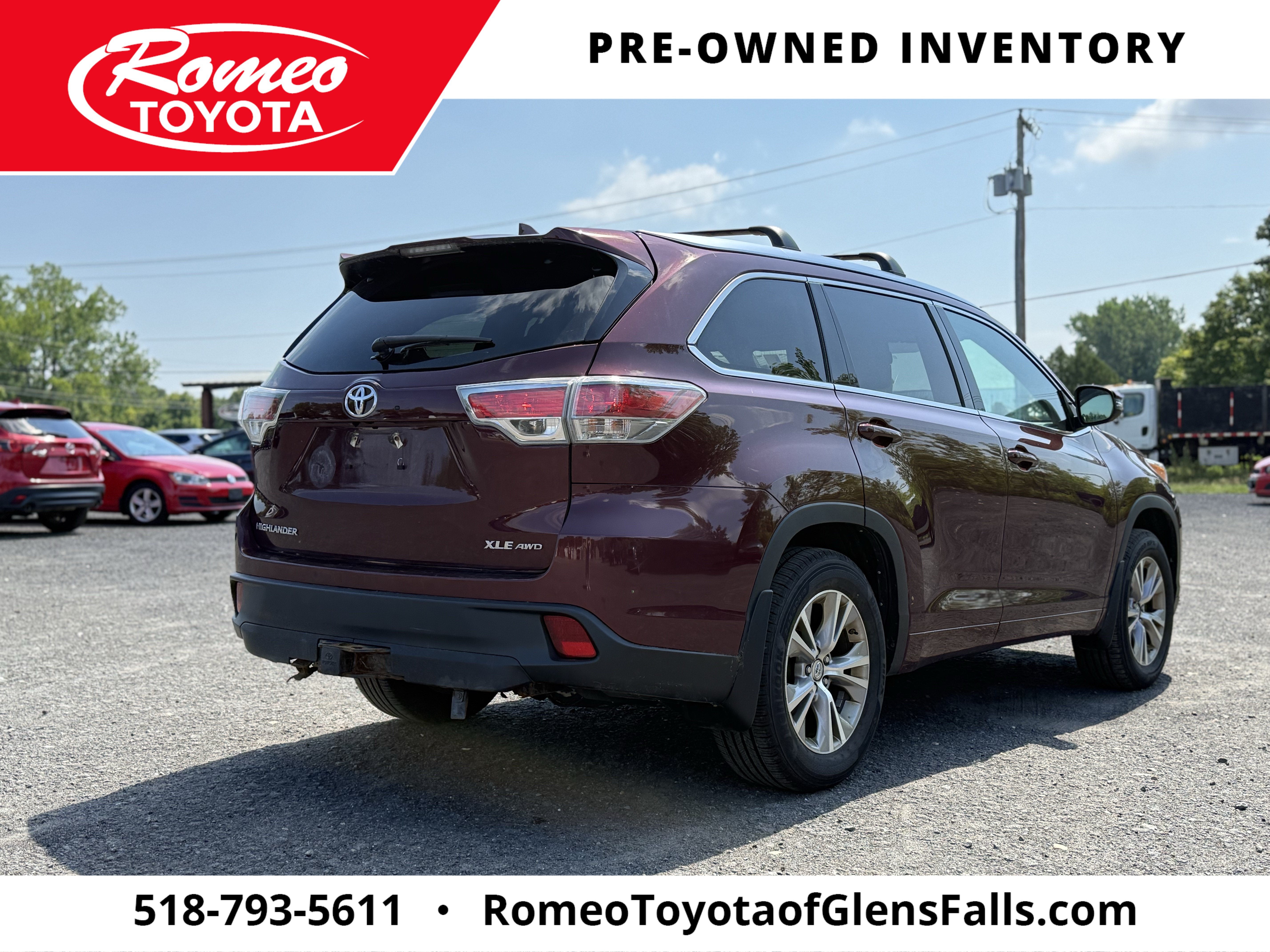 2015 Toyota Highlander XLE V6