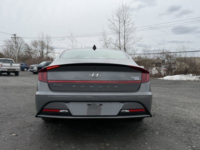 2021 Hyundai Sonata Hybrid Blue