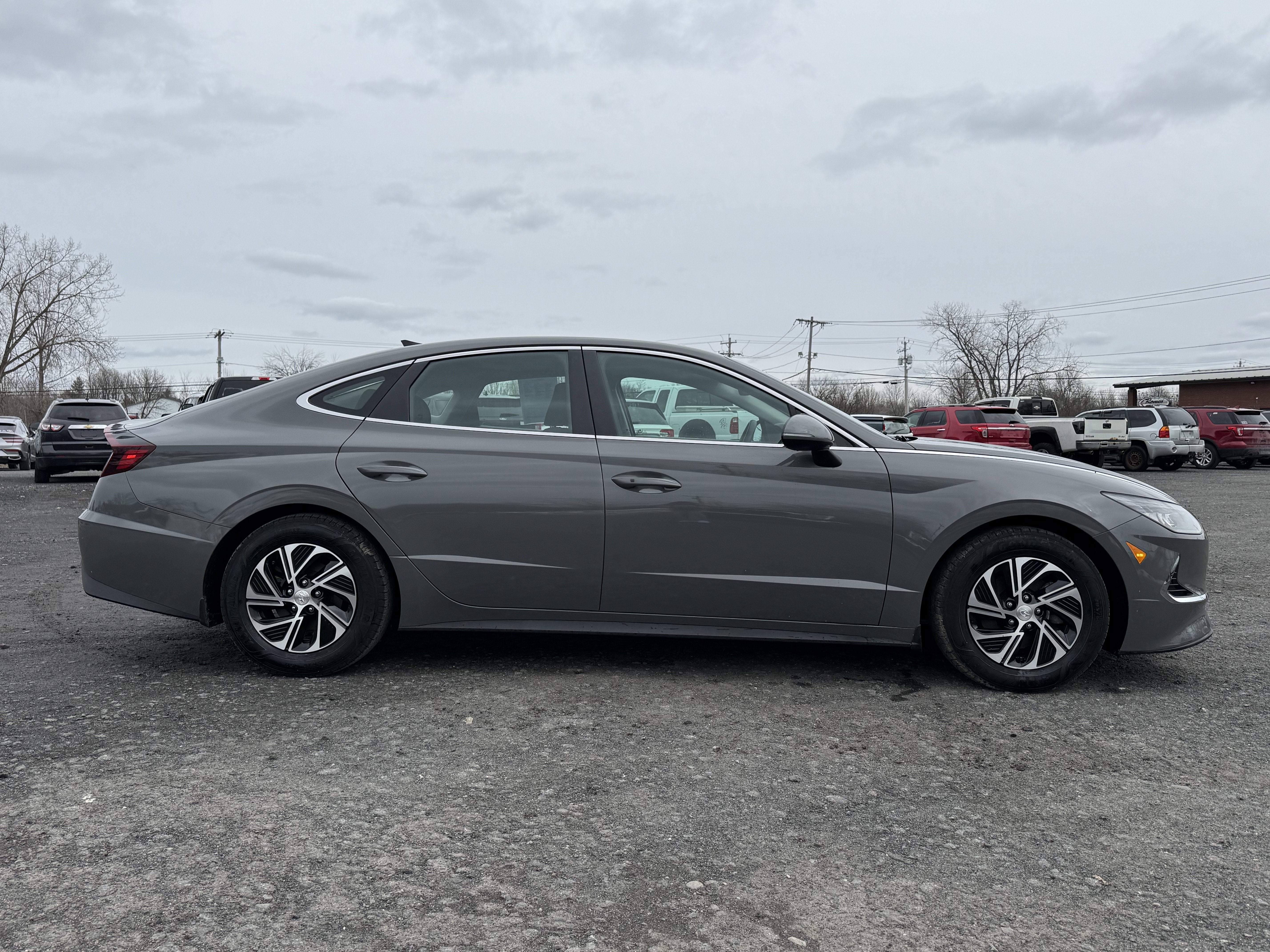 2021 Hyundai Sonata Hybrid Blue