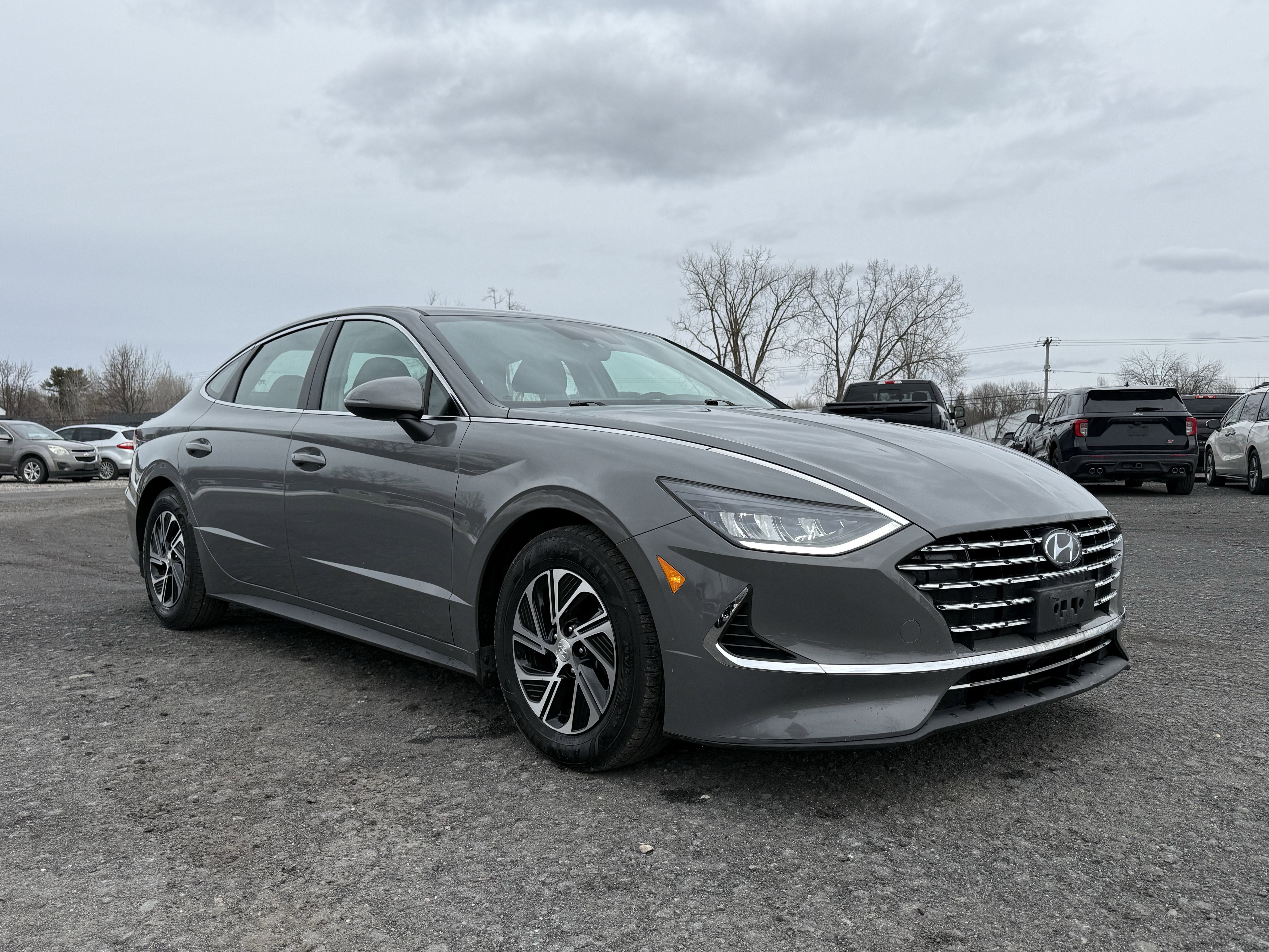2021 Hyundai Sonata Hybrid Blue