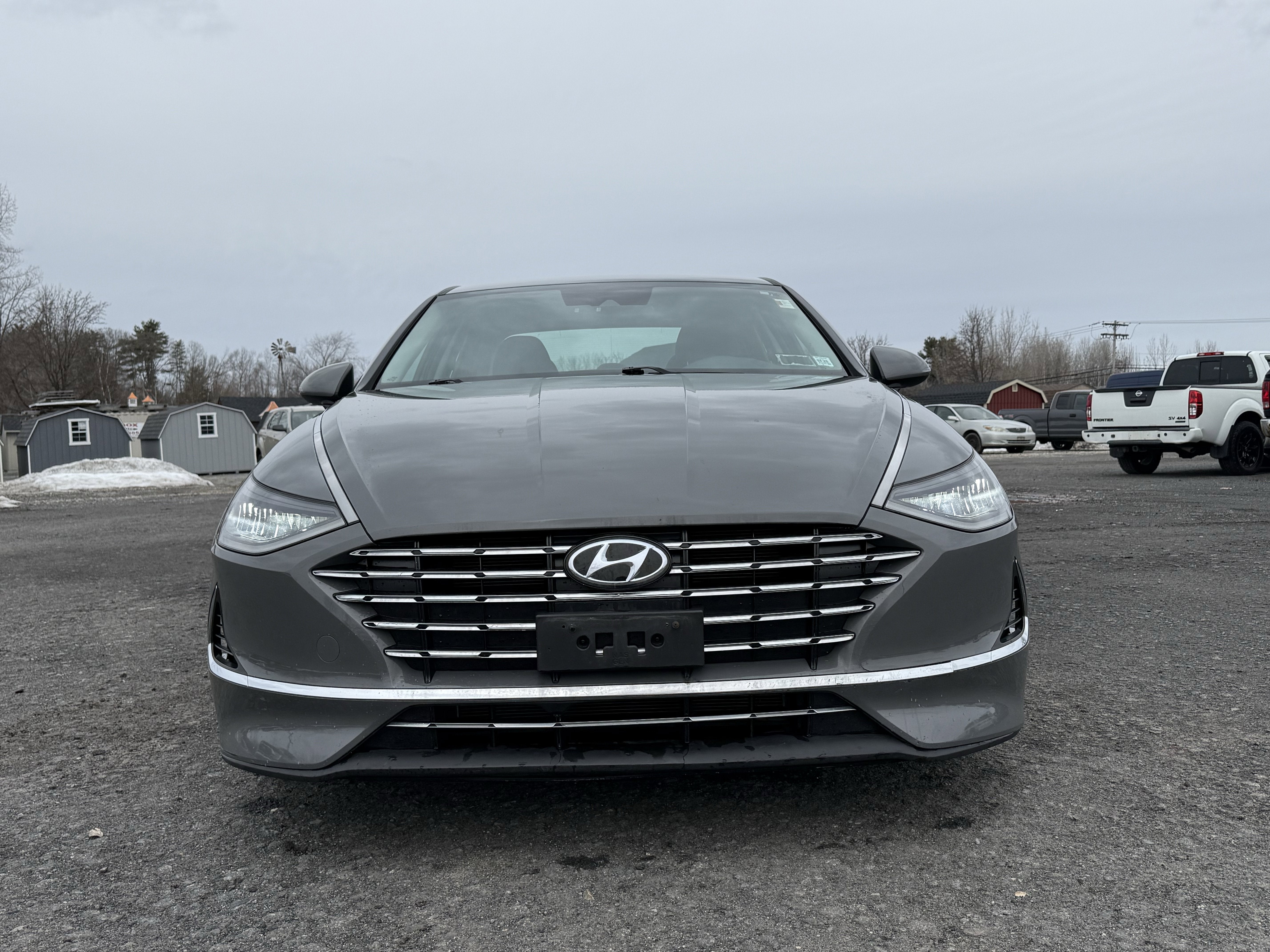 2021 Hyundai Sonata Hybrid Blue
