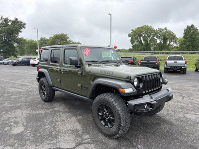 2022 Jeep Wrangler Unlimited Willys