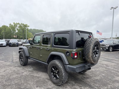 2022 Jeep Wrangler Unlimited Willys