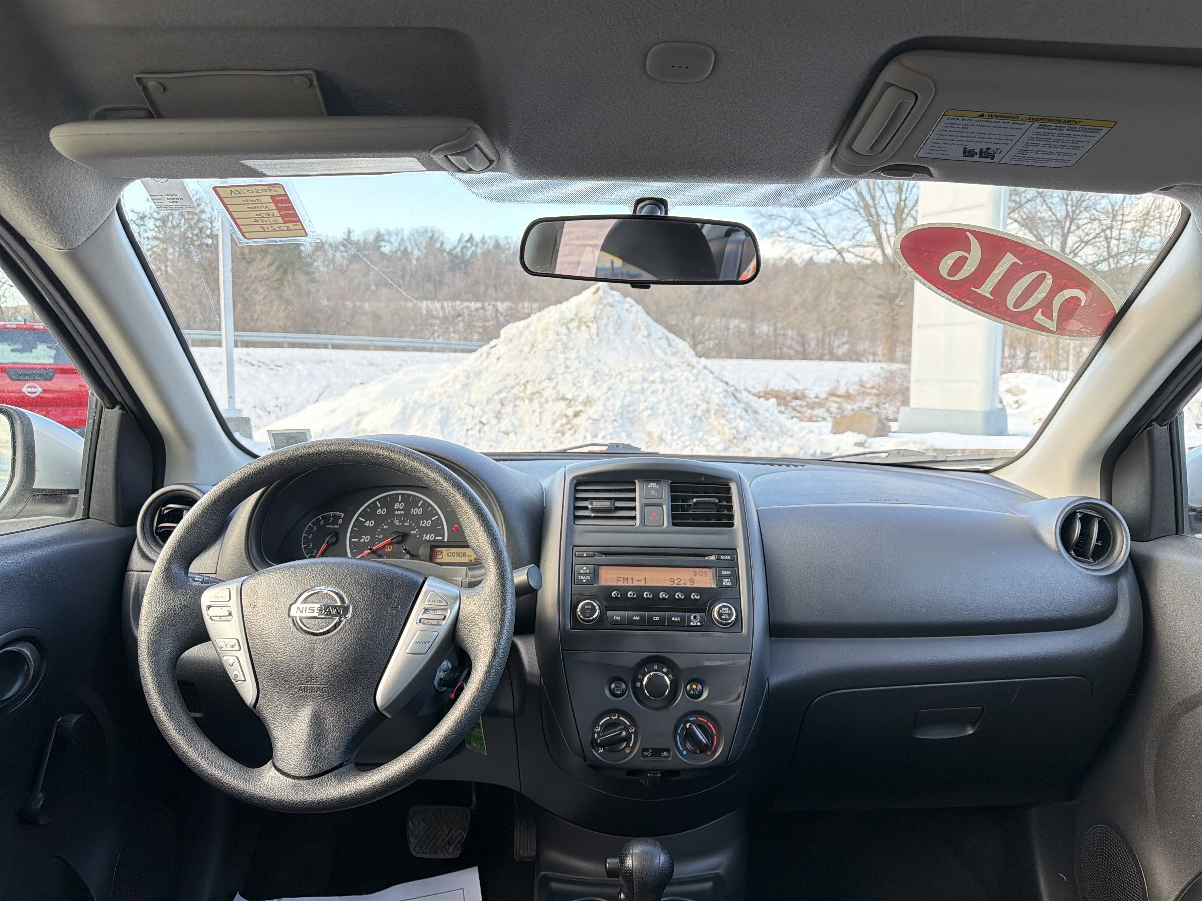 2016 Nissan Versa 1.6 S Plus