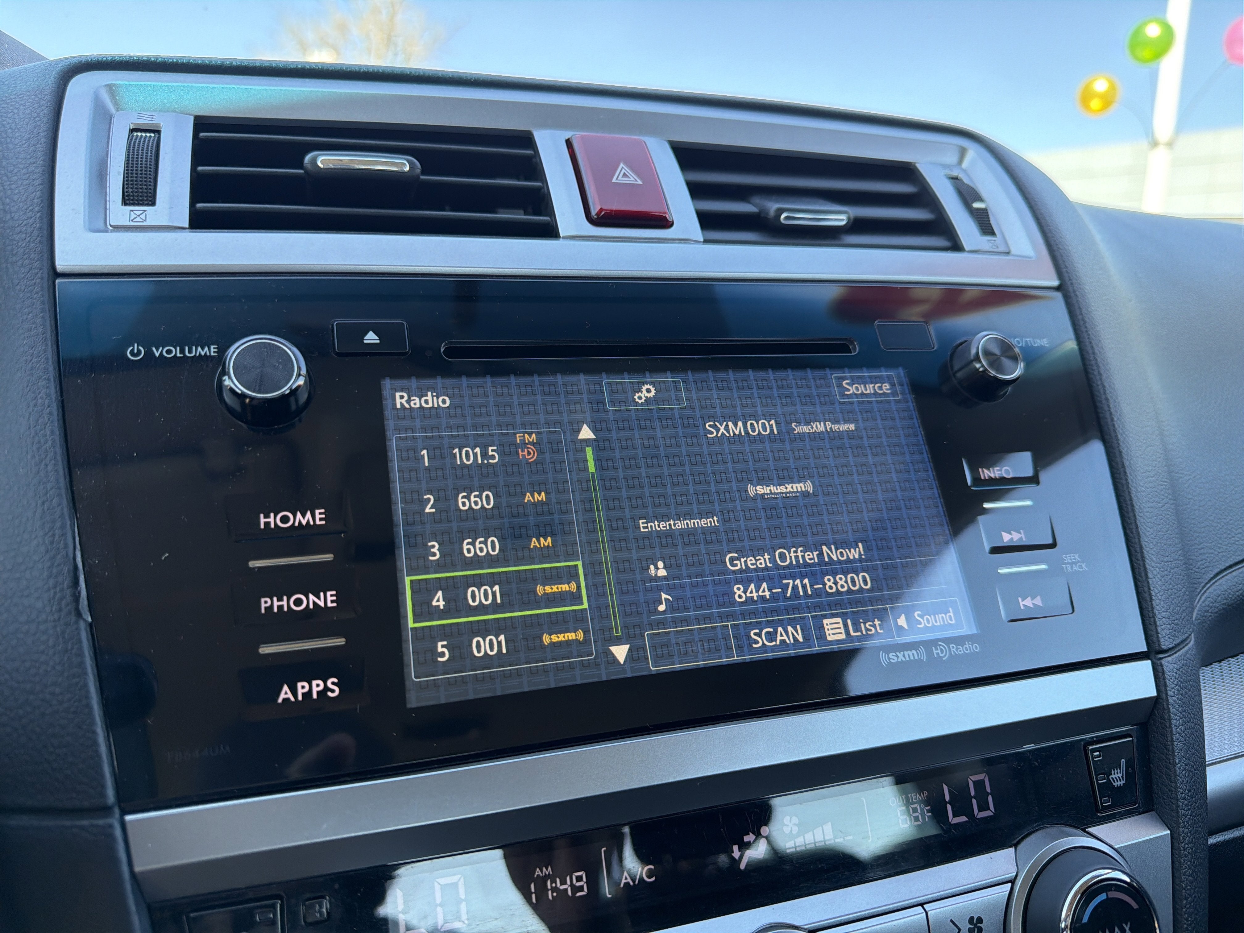 2015 Subaru Legacy 2.5i Premium