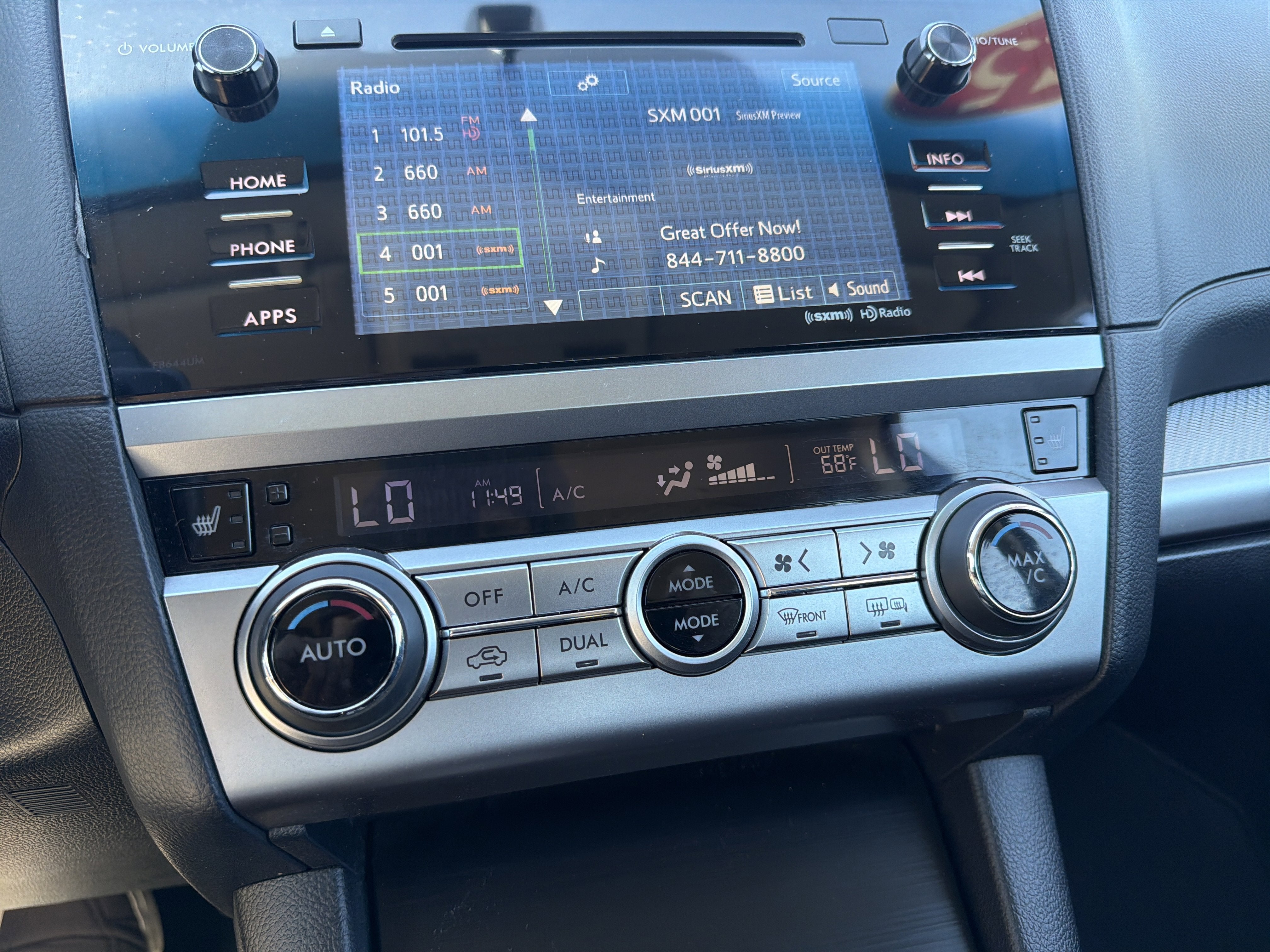 2015 Subaru Legacy 2.5i Premium