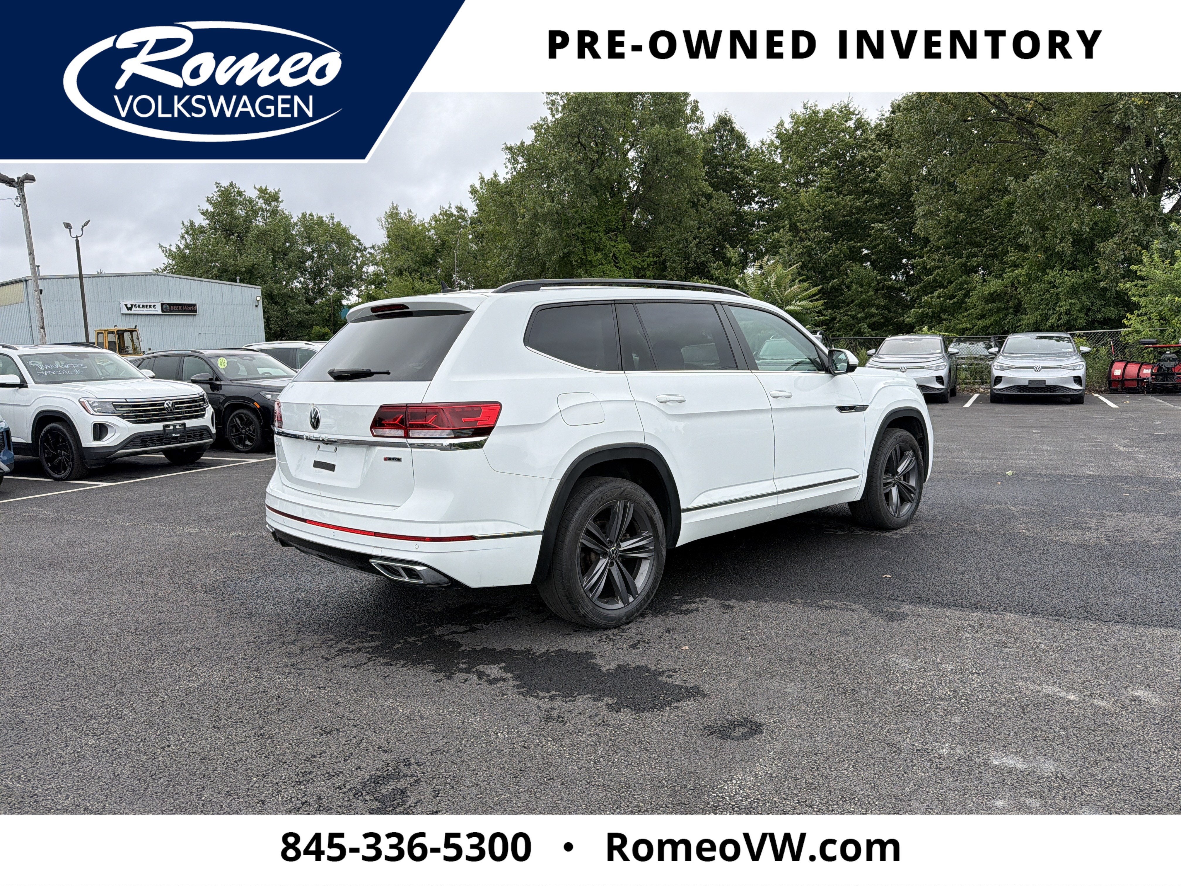 2021 Volkswagen Atlas 3.6L V6 SE w/Technology R-Line