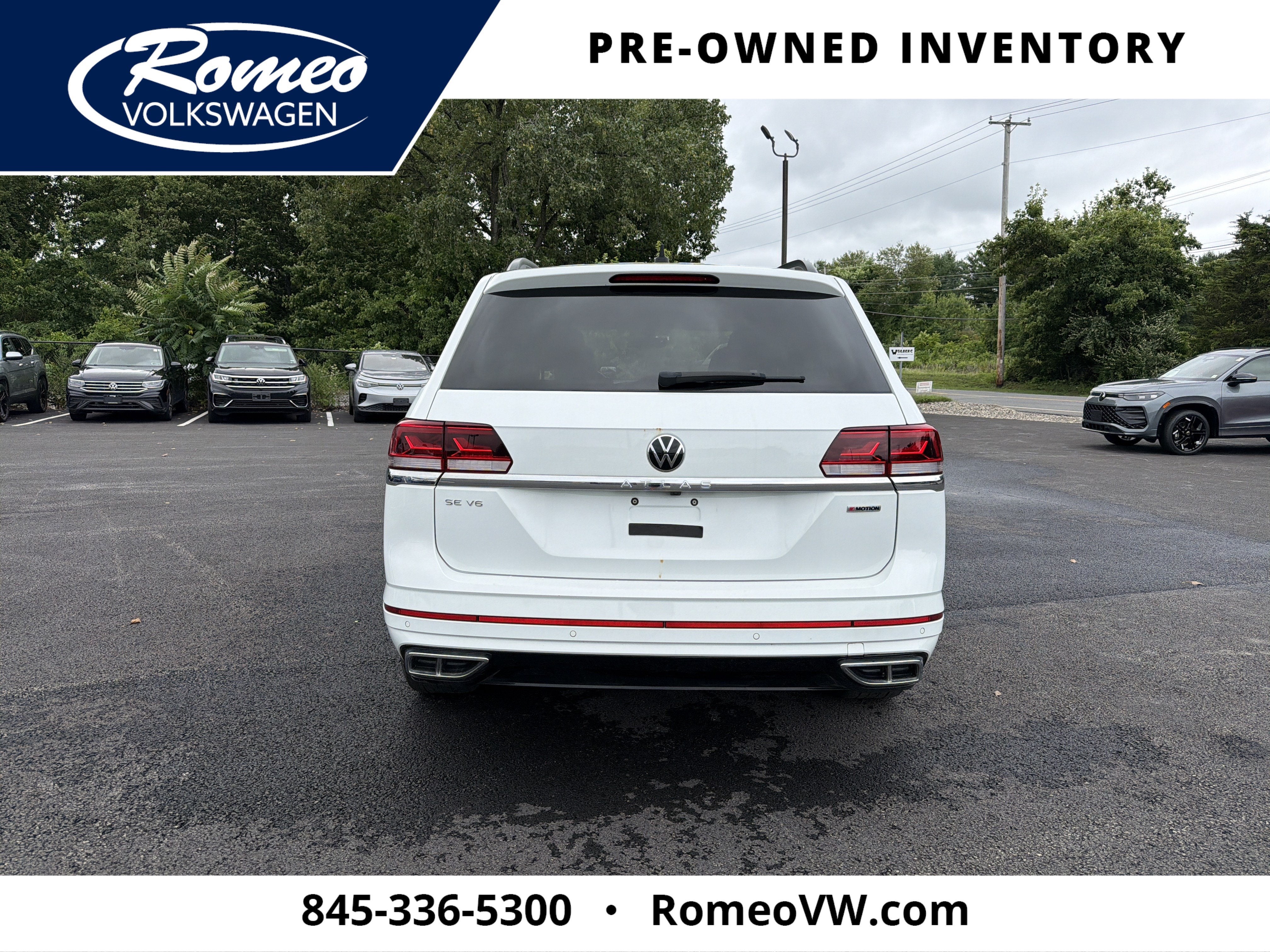 2021 Volkswagen Atlas 3.6L V6 SE w/Technology R-Line