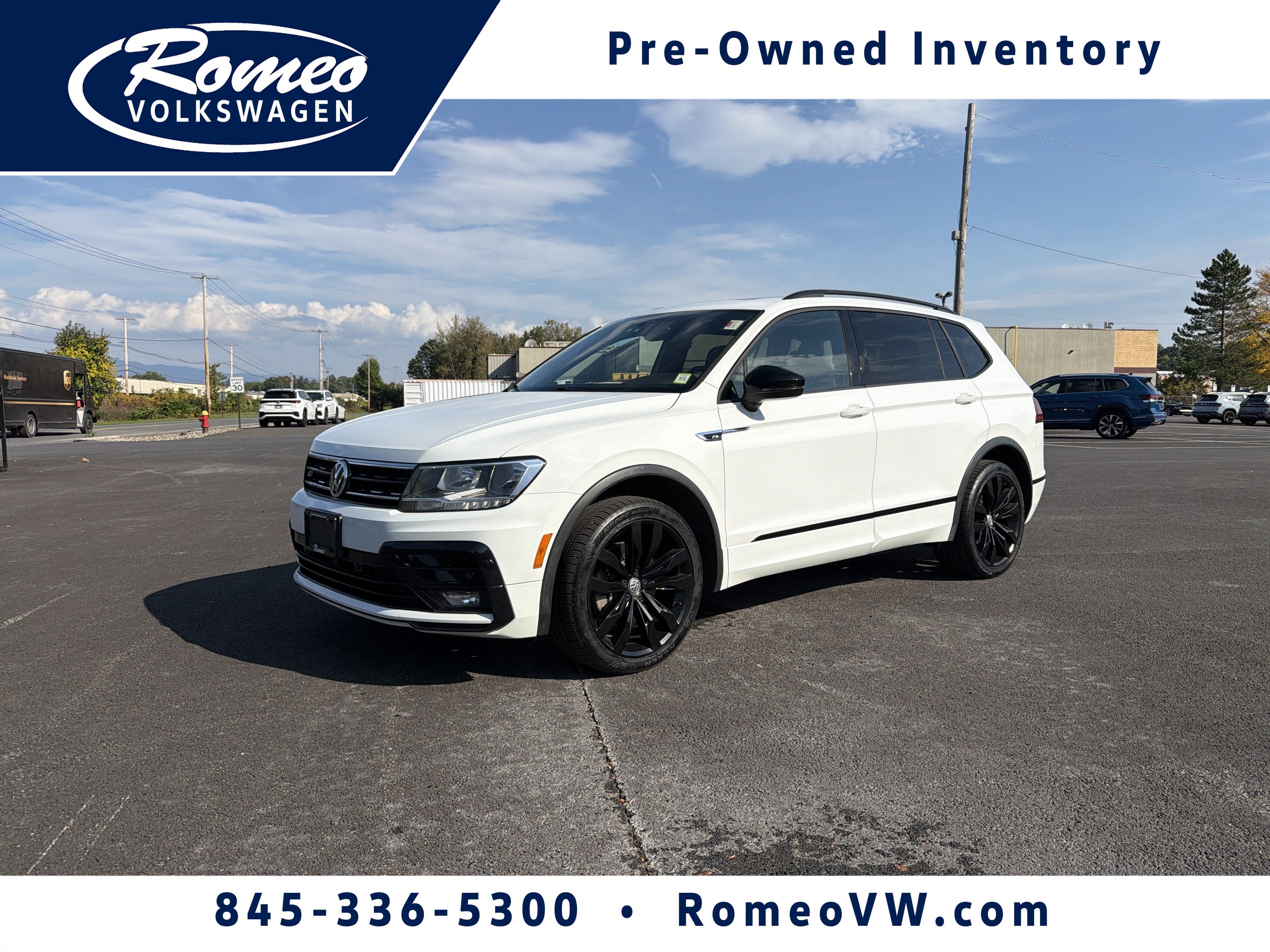 2021 Volkswagen Tiguan 2.0T SE R-Line Black