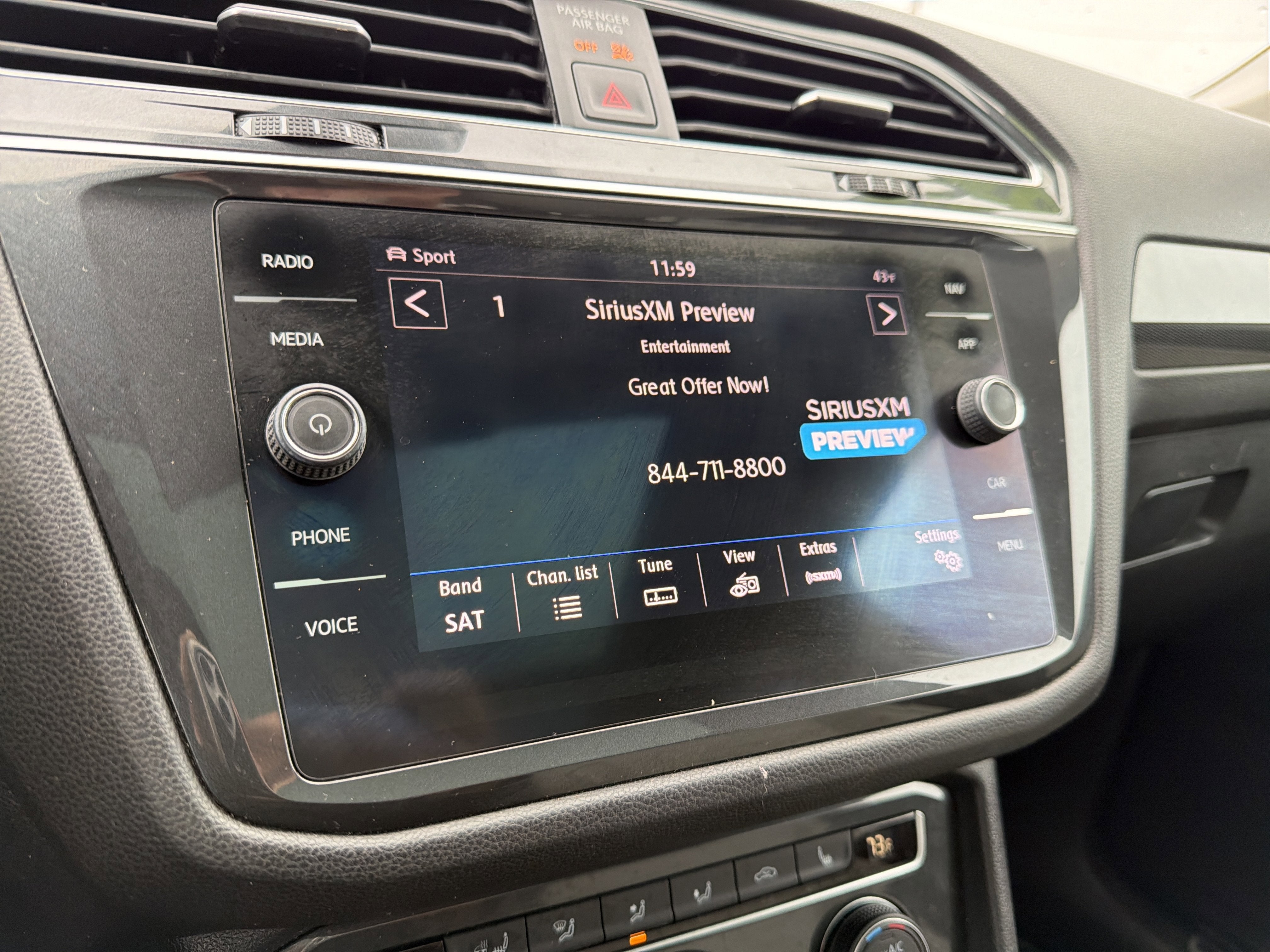 2019 Volkswagen Tiguan 2.0T SEL Premium 4Motion