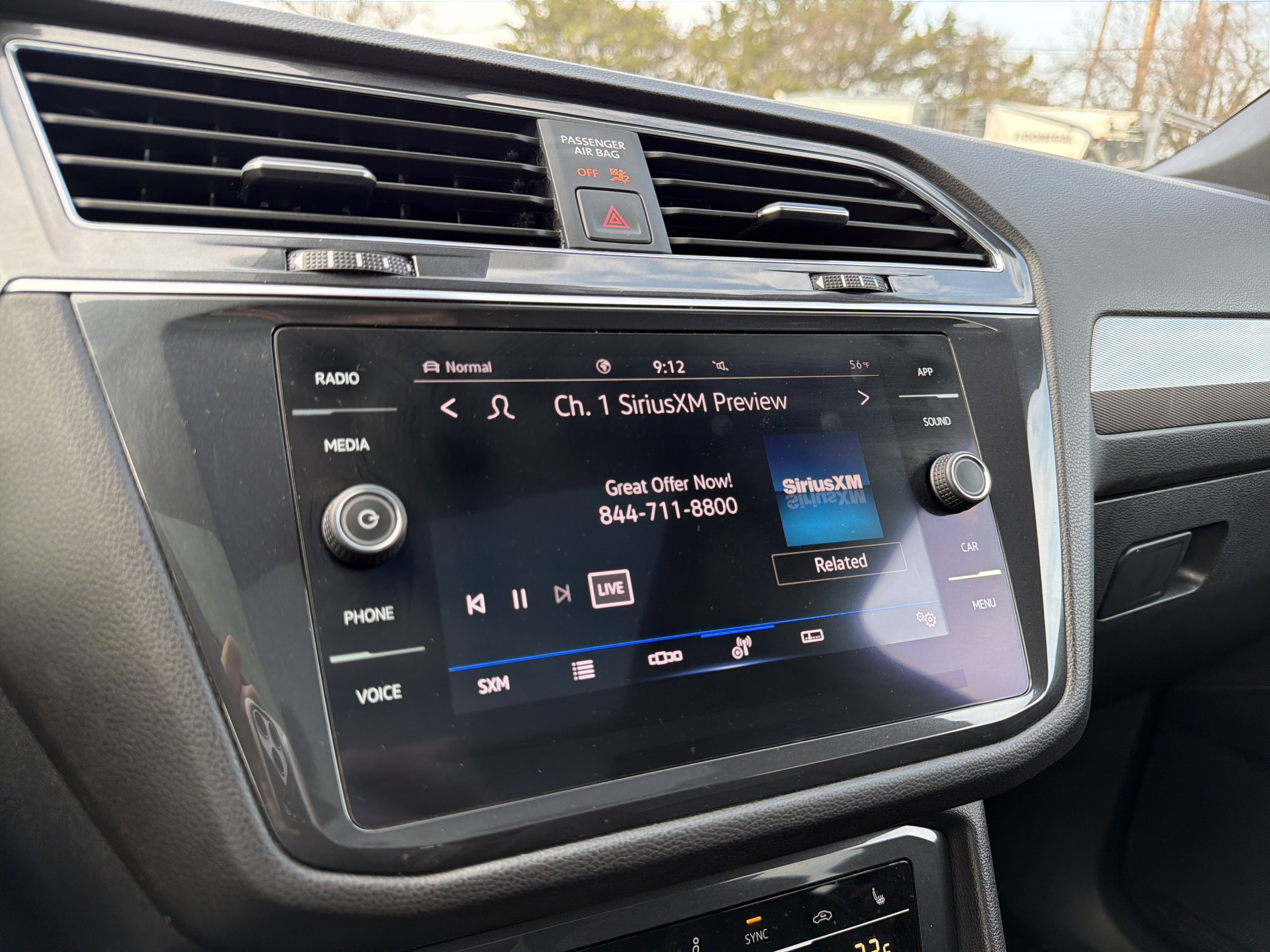 2022 Volkswagen Tiguan 2.0T SE R-Line Black