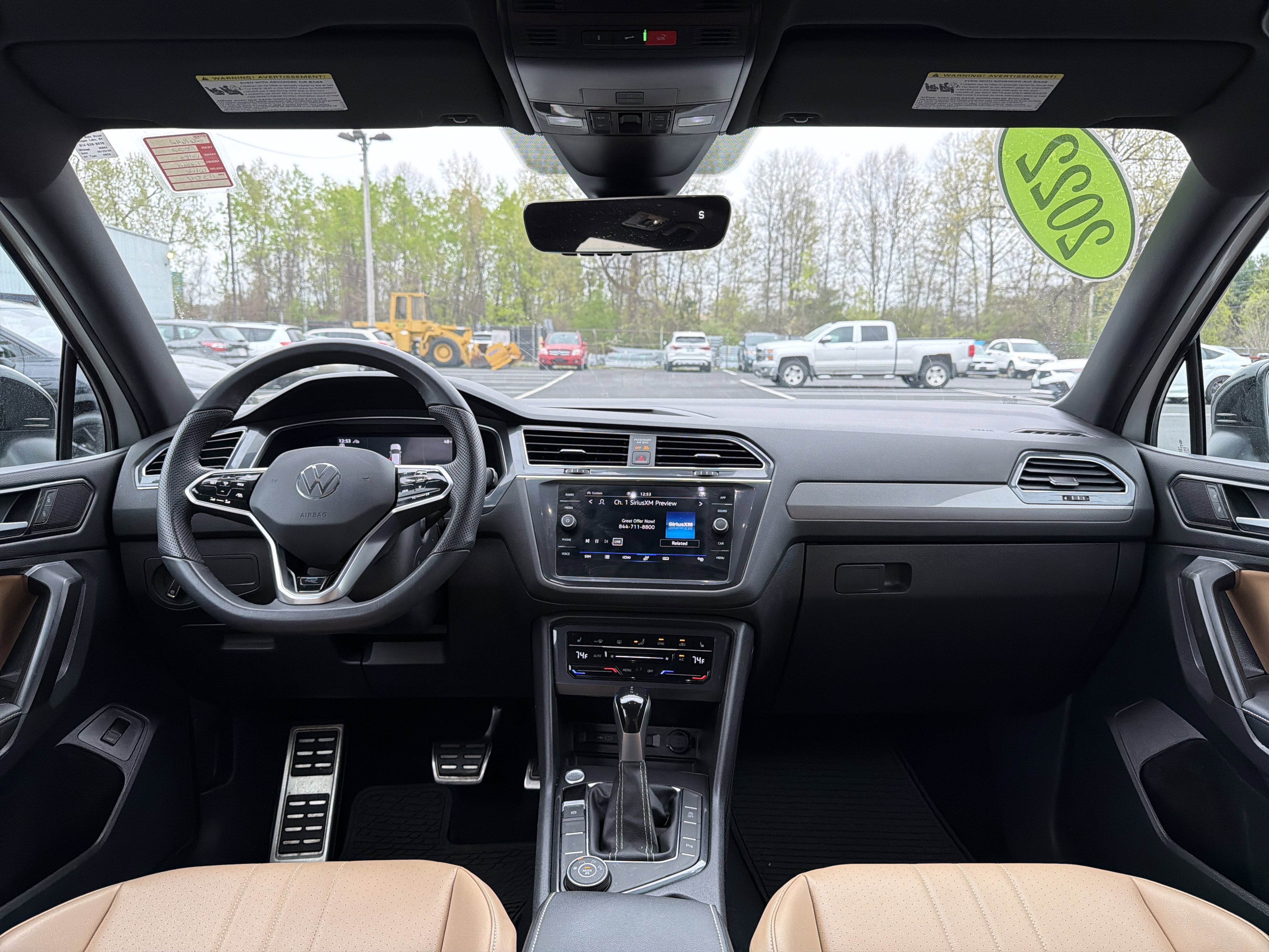 2022 Volkswagen Tiguan 2.0T SE R-Line Black