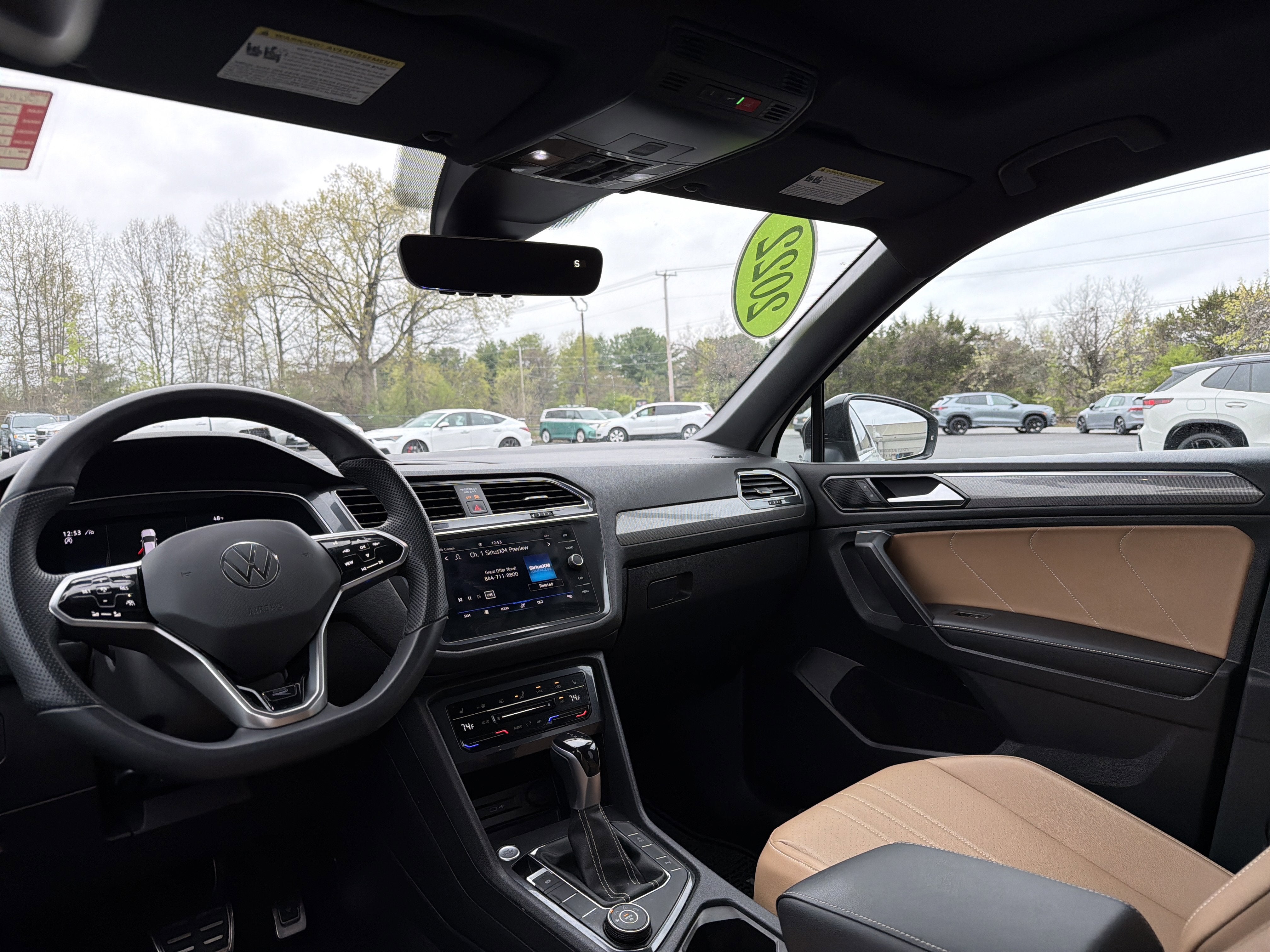 2022 Volkswagen Tiguan 2.0T SE R-Line Black