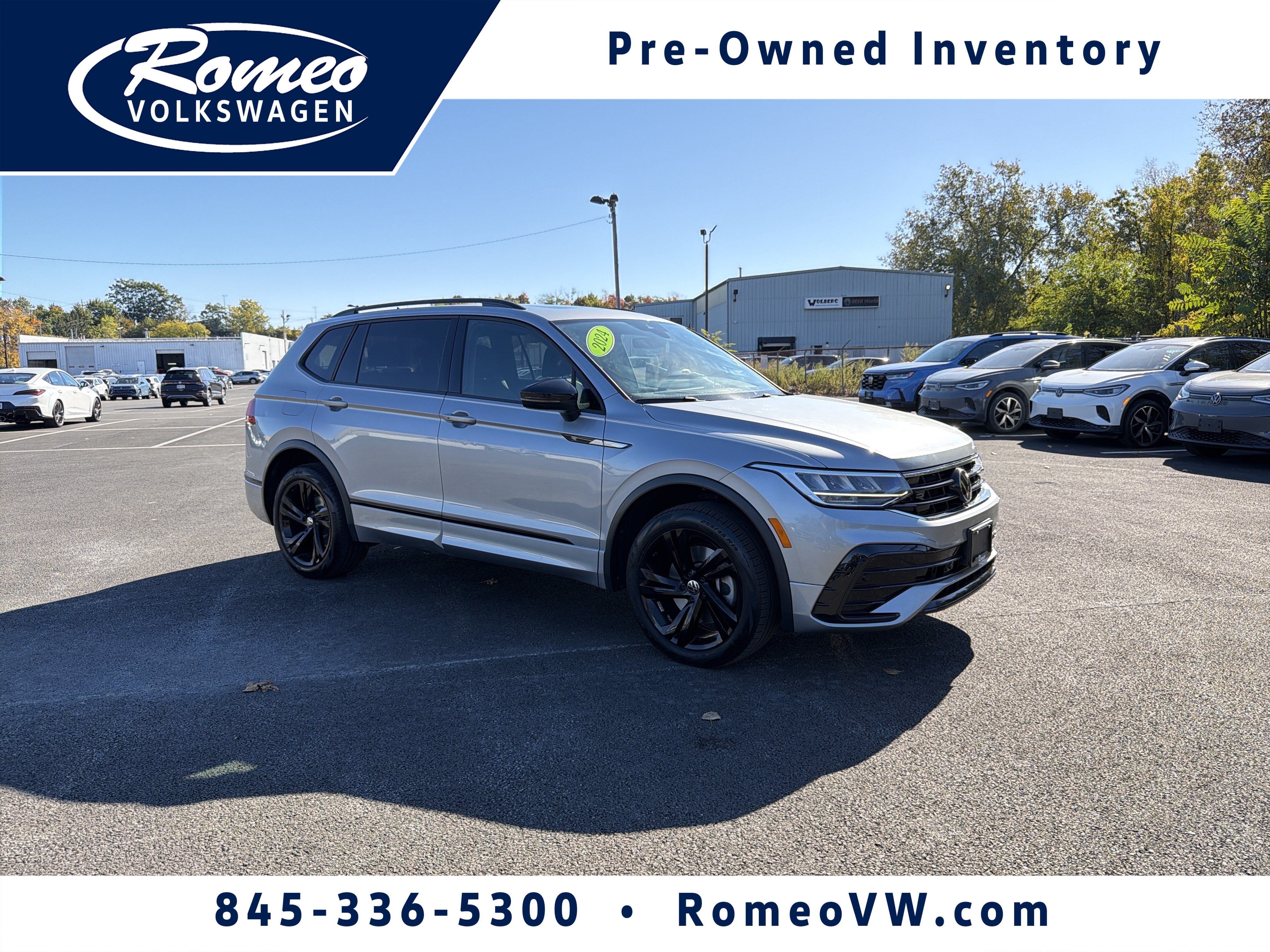 2024 Volkswagen Tiguan 2.0T SE R-Line Black