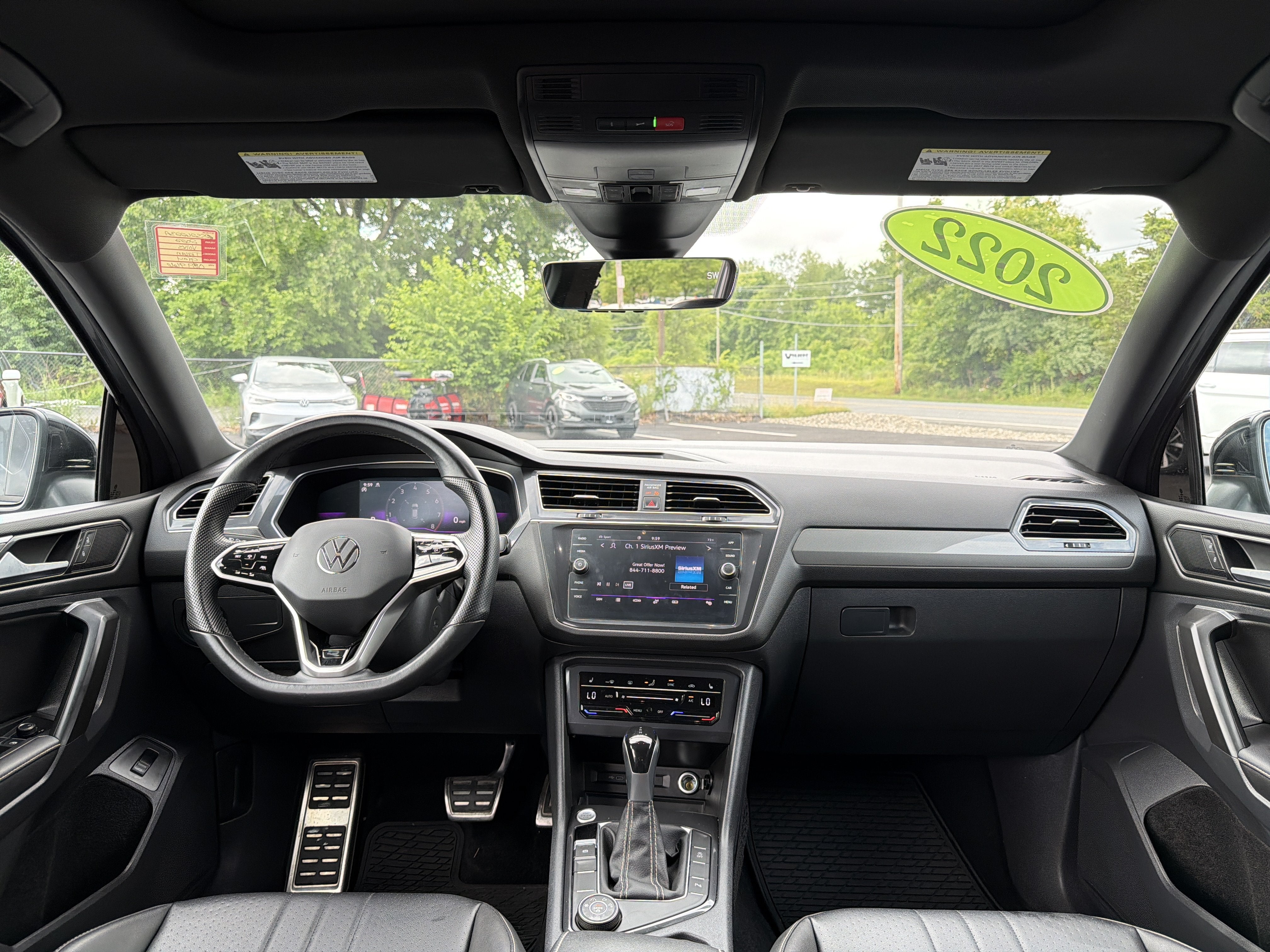 2022 Volkswagen Tiguan 2.0T SE R-Line Black