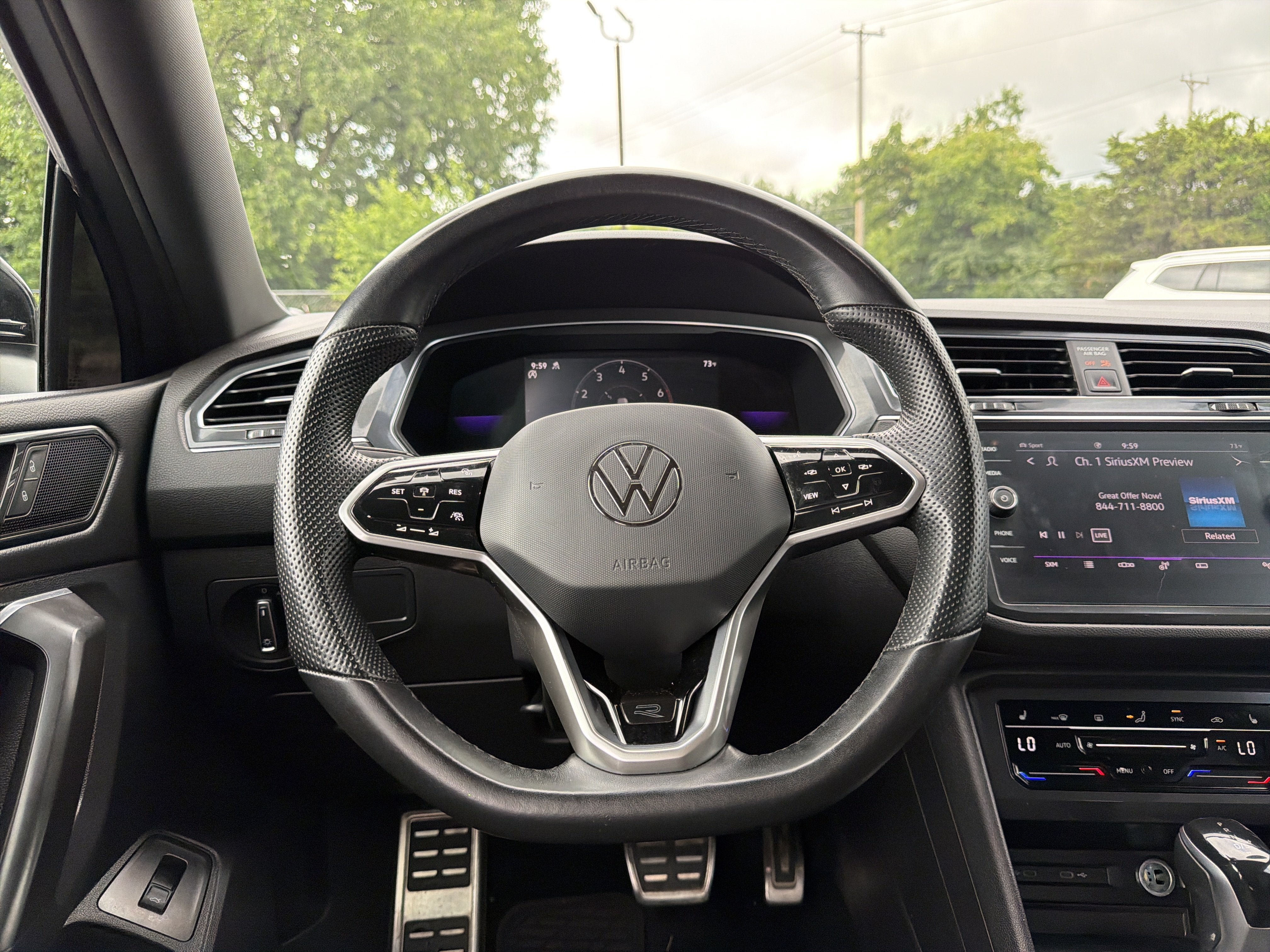 2022 Volkswagen Tiguan 2.0T SE R-Line Black