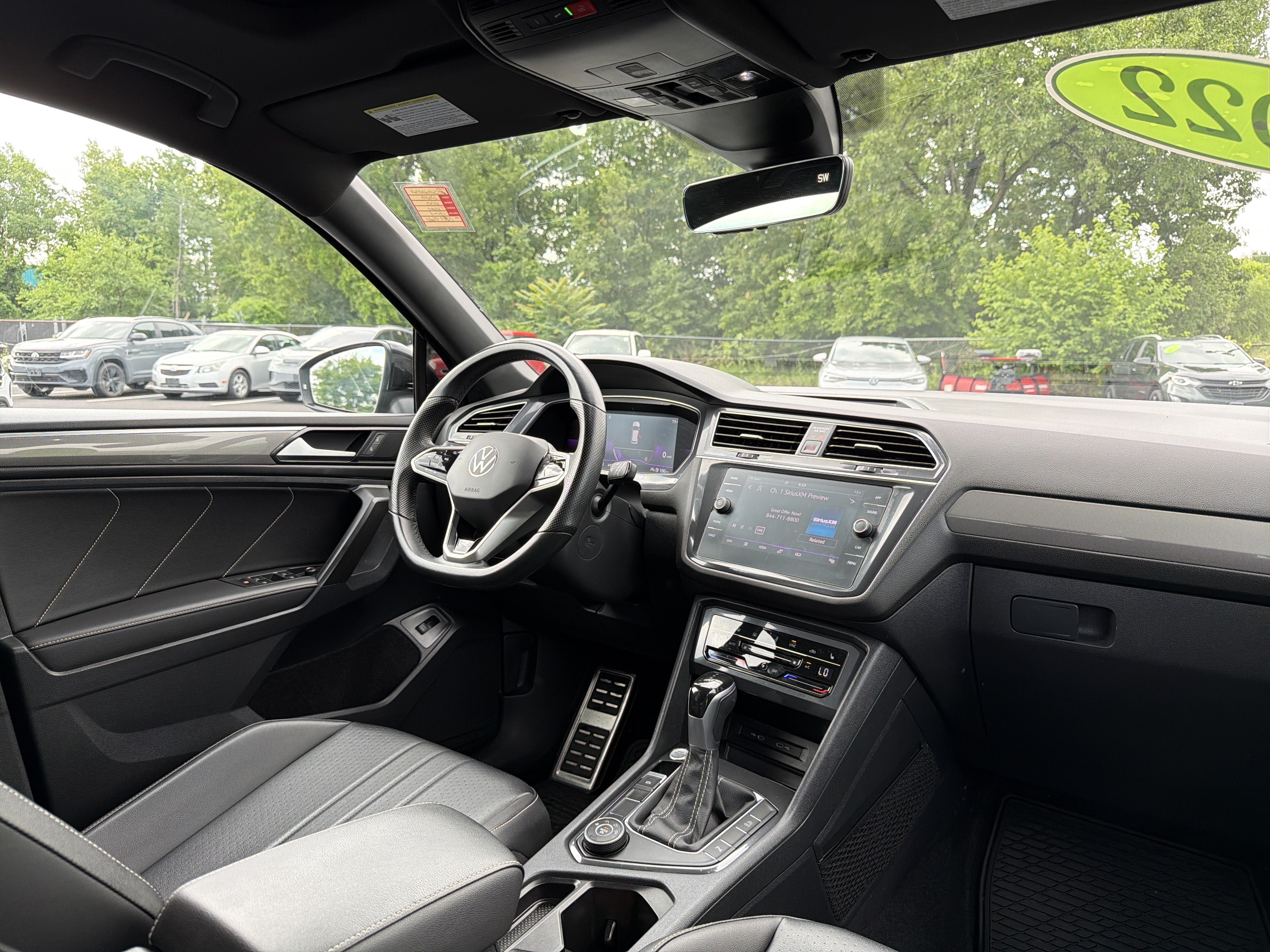 2022 Volkswagen Tiguan 2.0T SE R-Line Black