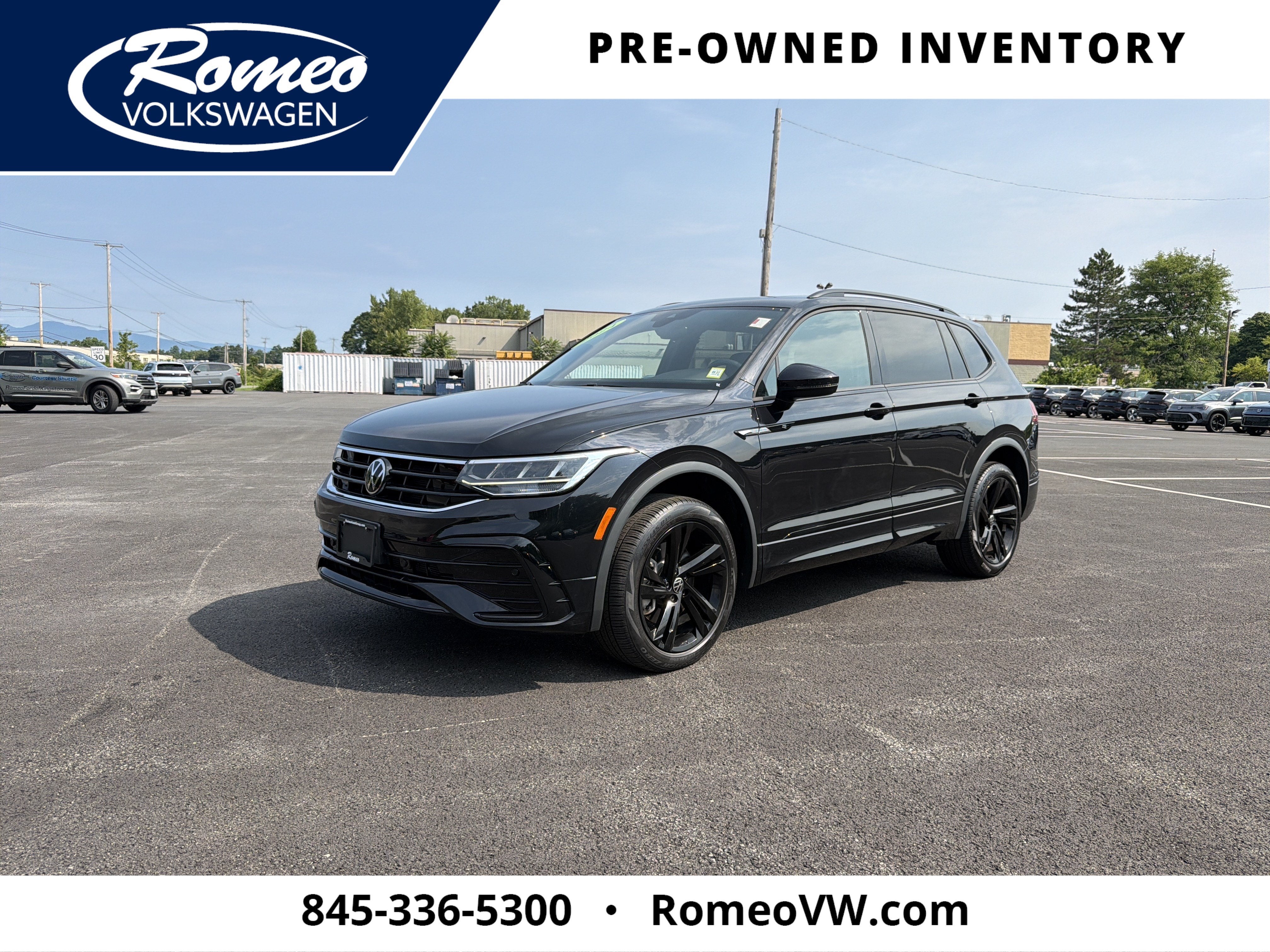 2024 Volkswagen Tiguan 2.0T SE R-Line Black