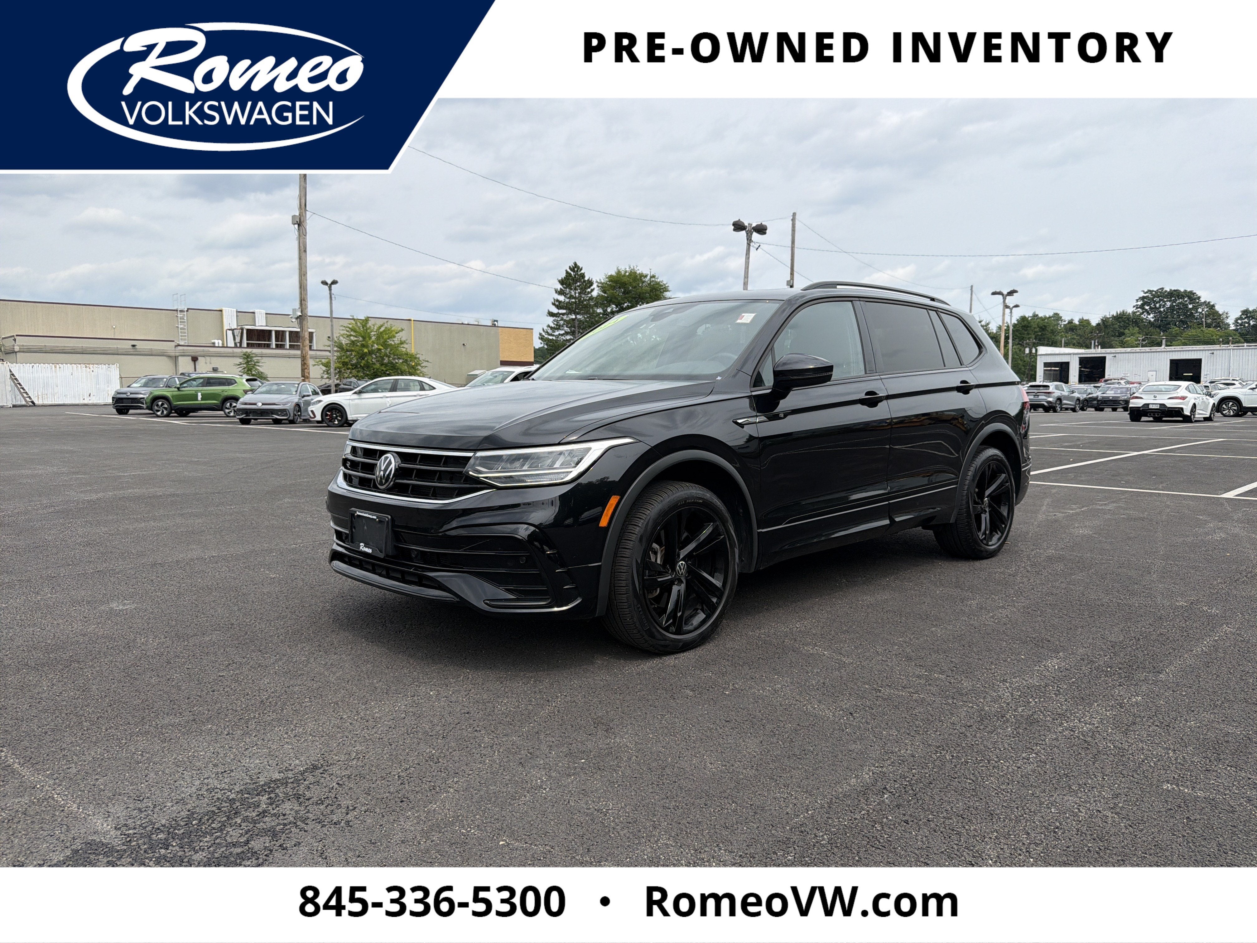 2024 Volkswagen Tiguan 2.0T SE R-Line Black