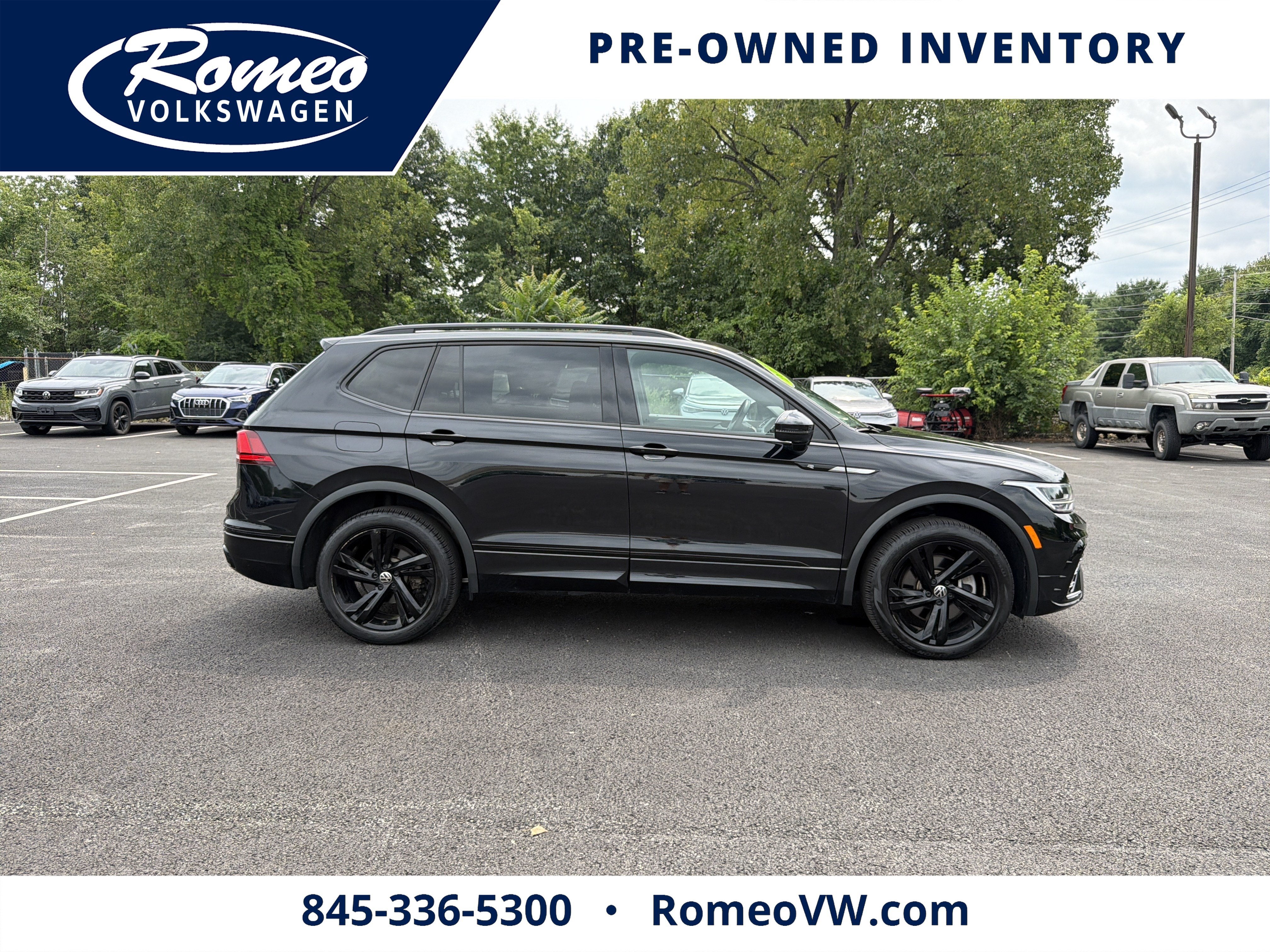 2024 Volkswagen Tiguan 2.0T SE R-Line Black