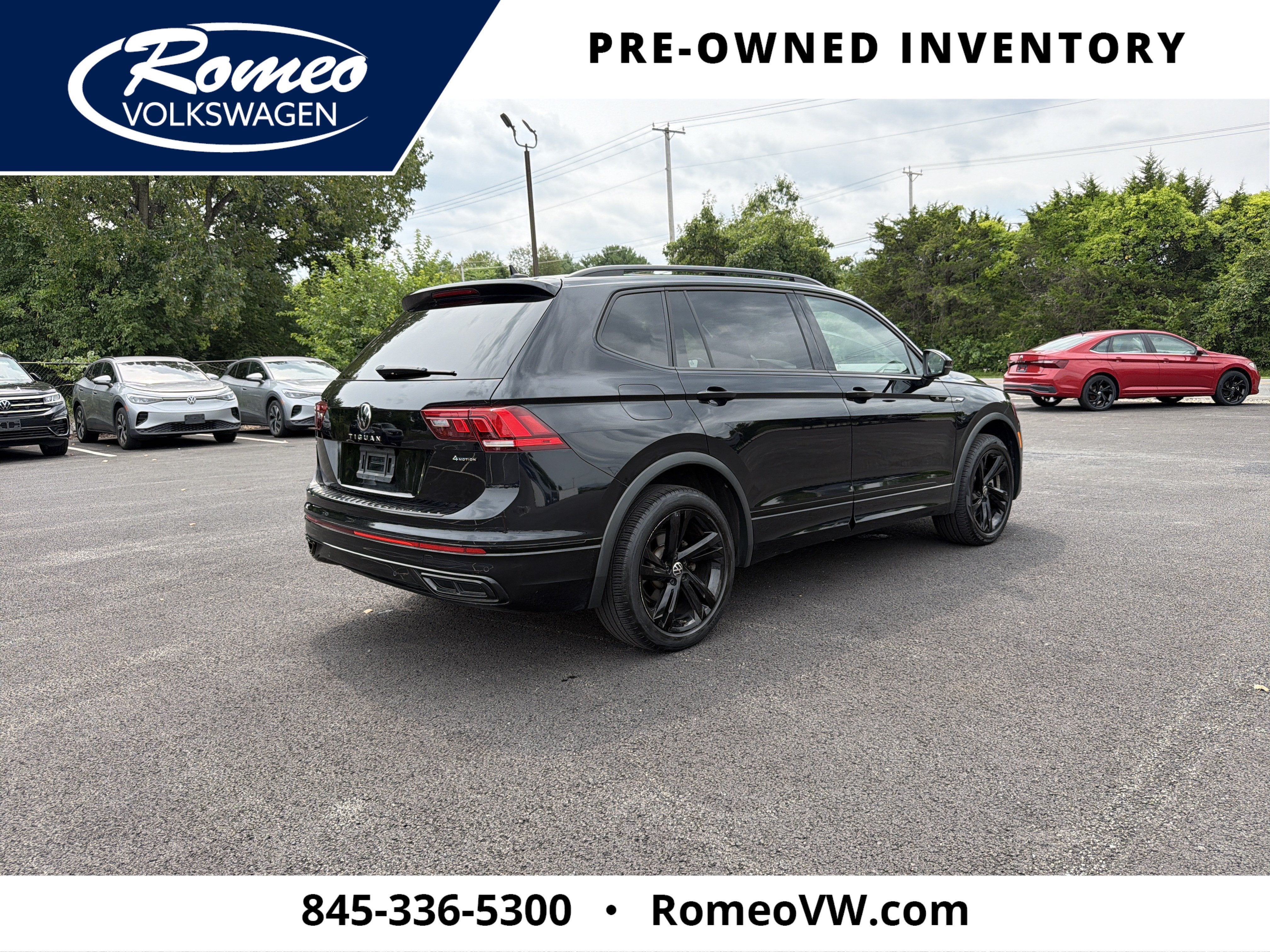 2024 Volkswagen Tiguan 2.0T SE R-Line Black
