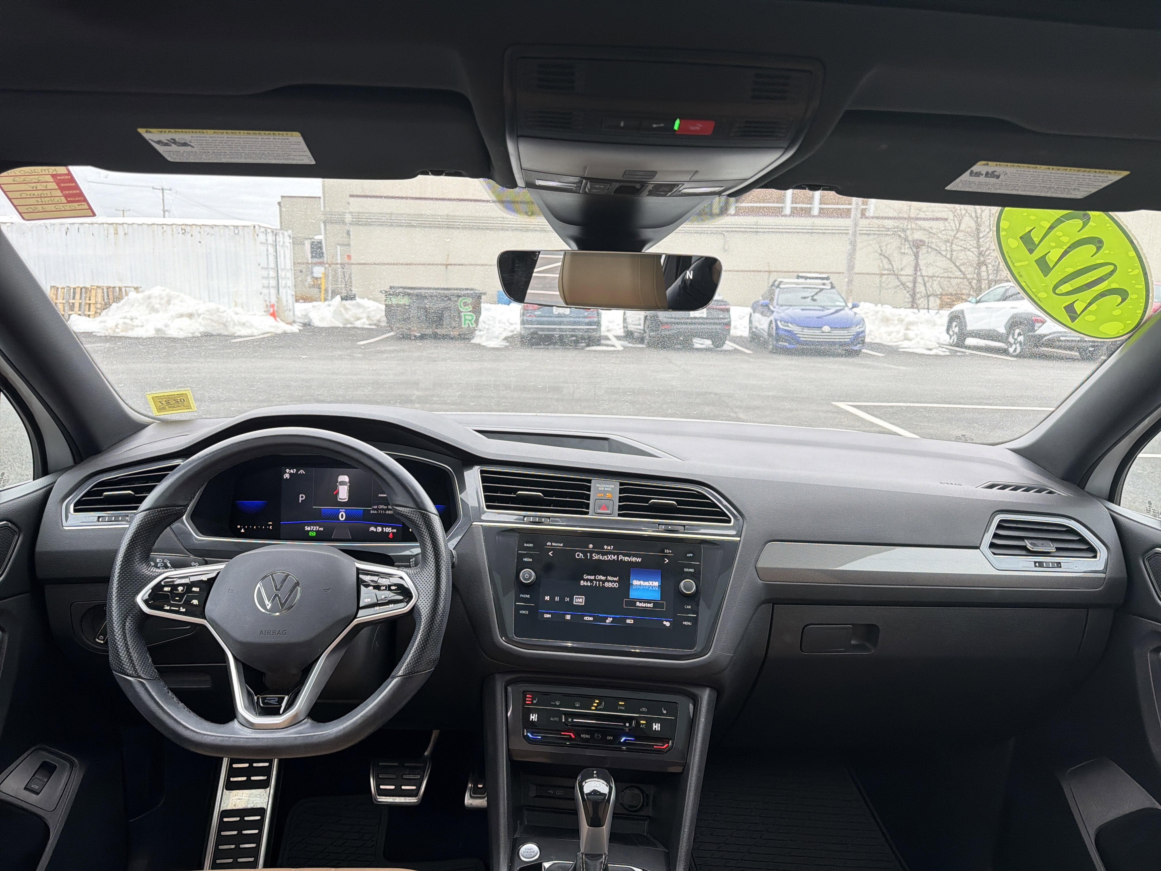 2022 Volkswagen Tiguan 2.0T SE R-Line Black