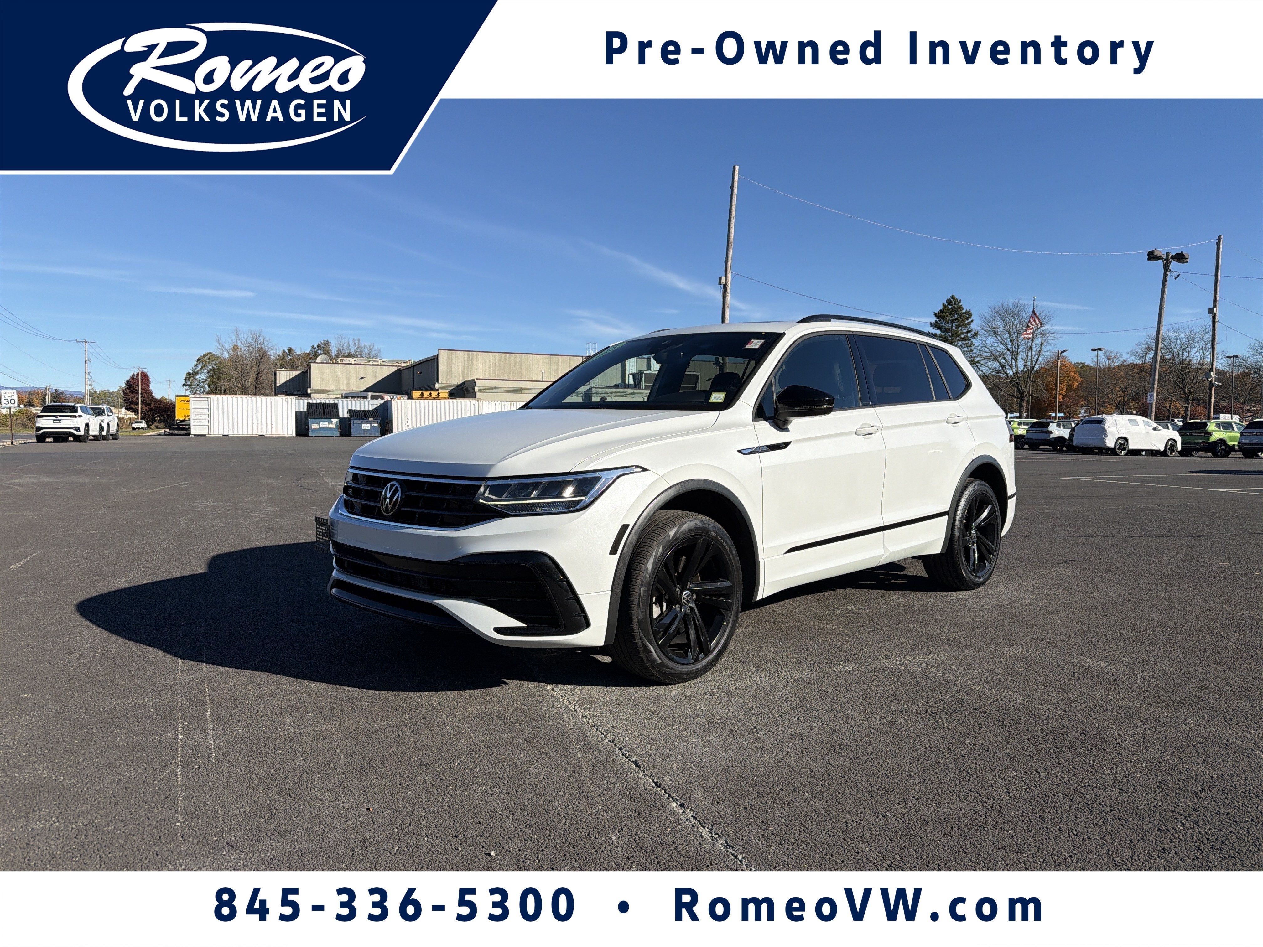 2023 Volkswagen Tiguan 2.0T SE R-Line Black