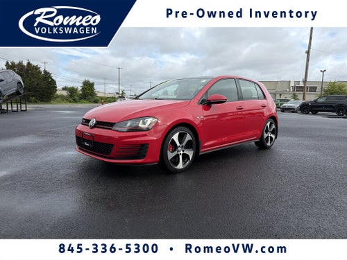 2016 Volkswagen Golf GTI Autobahn w/Performance Package